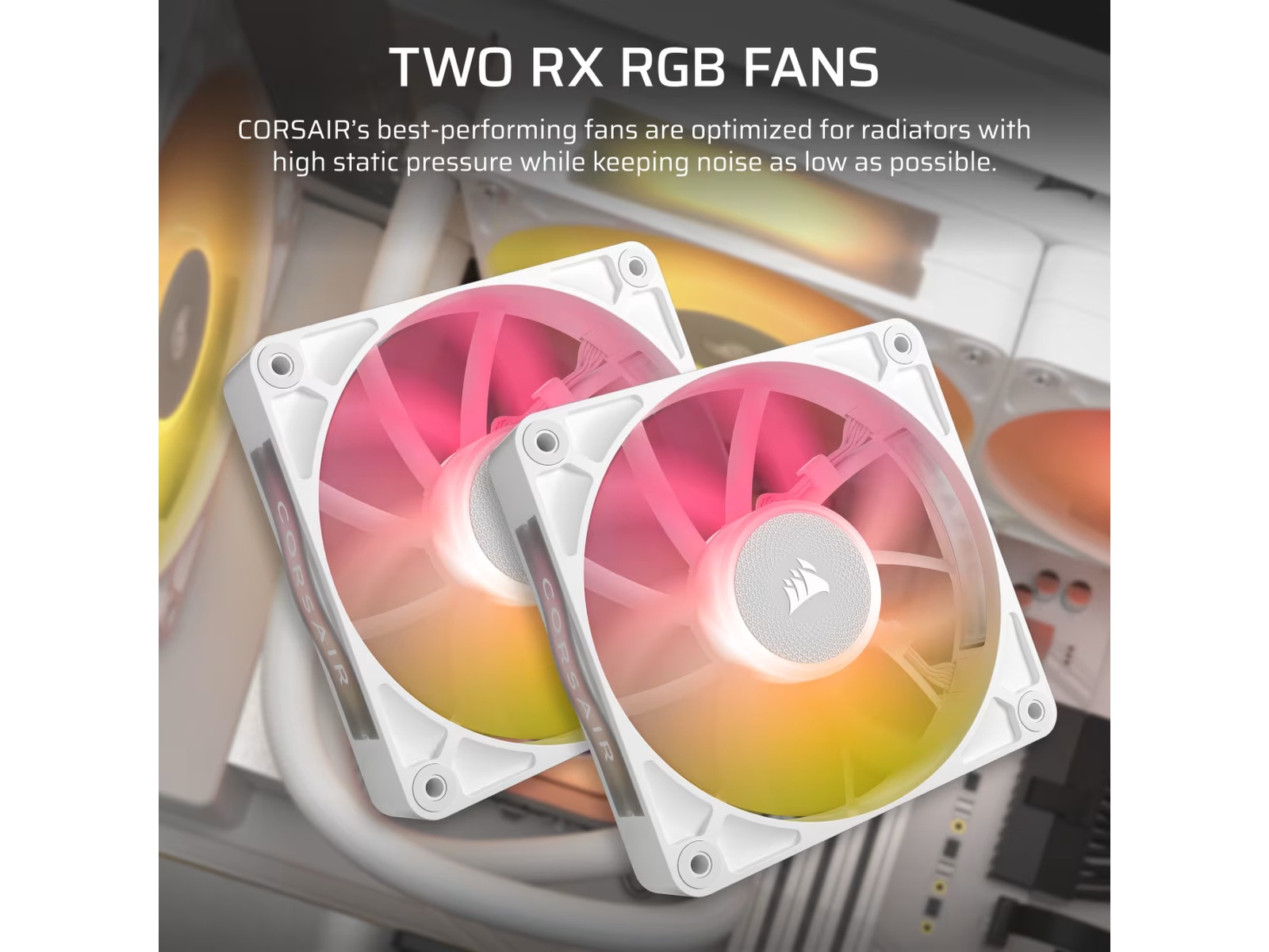 Corsair iCUE LINK TITAN 240 RX LCD AIO Kylare (vit) CPU - Vattenkylning