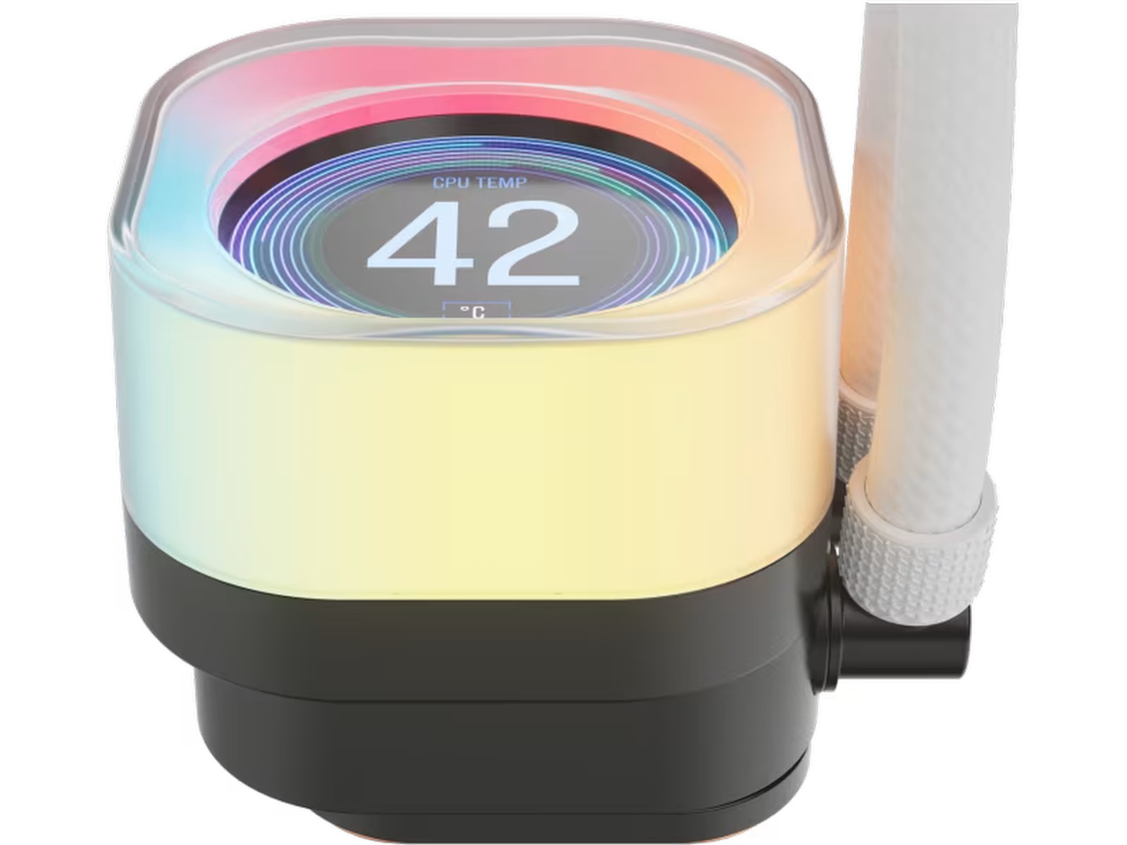 Corsair iCUE LINK TITAN 240 RX LCD AIO Kylare (vit) CPU - Vattenkylning