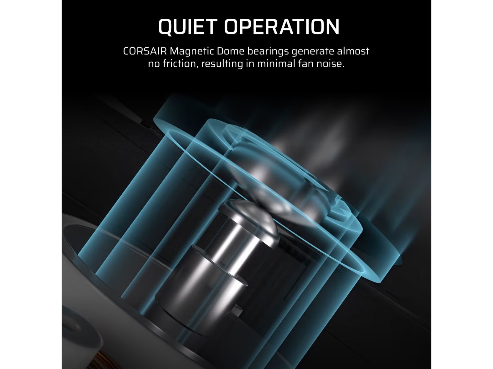 Corsair iCUE LINK RX120 MAX Fläkt (svart) Fläkt