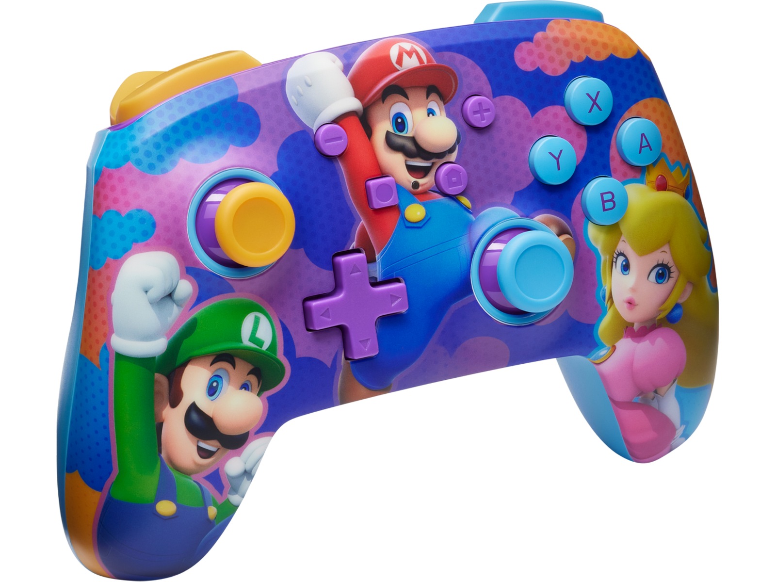 PowerA Enhanced Wireless kontroller Color Splash Heroes Tillbehör