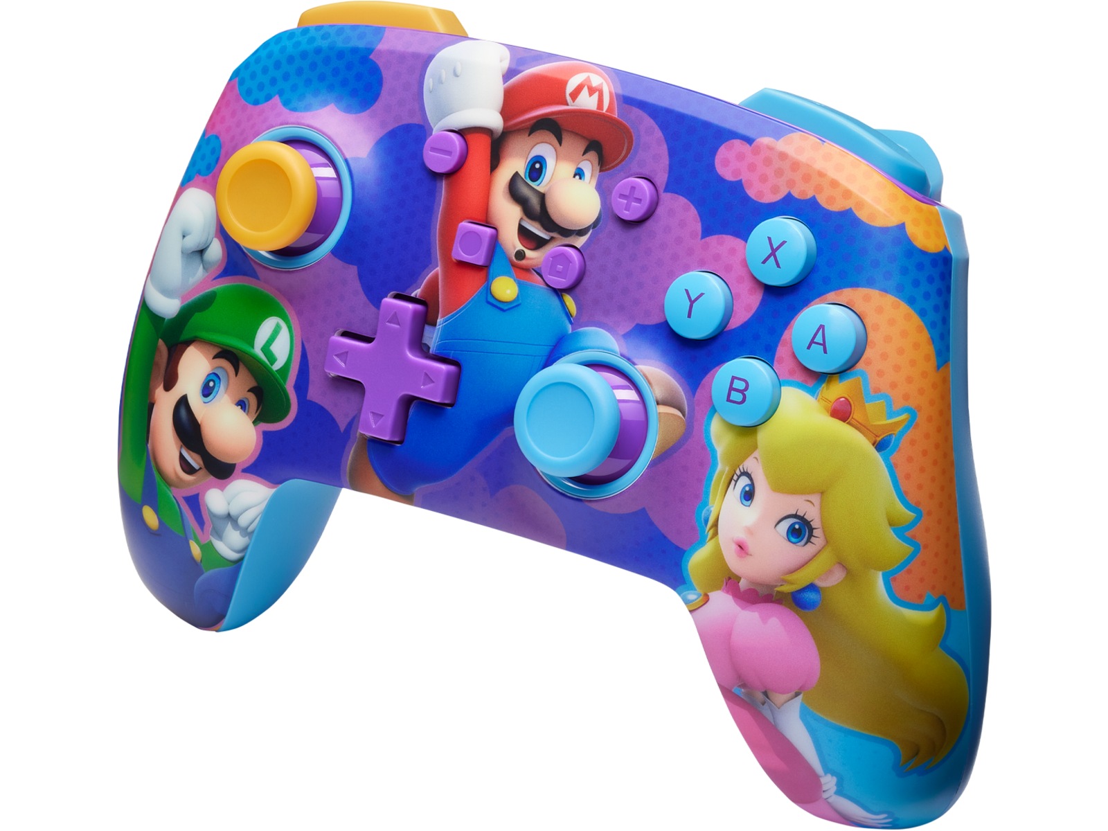 PowerA Enhanced Wireless kontroller Color Splash Heroes Tillbehör