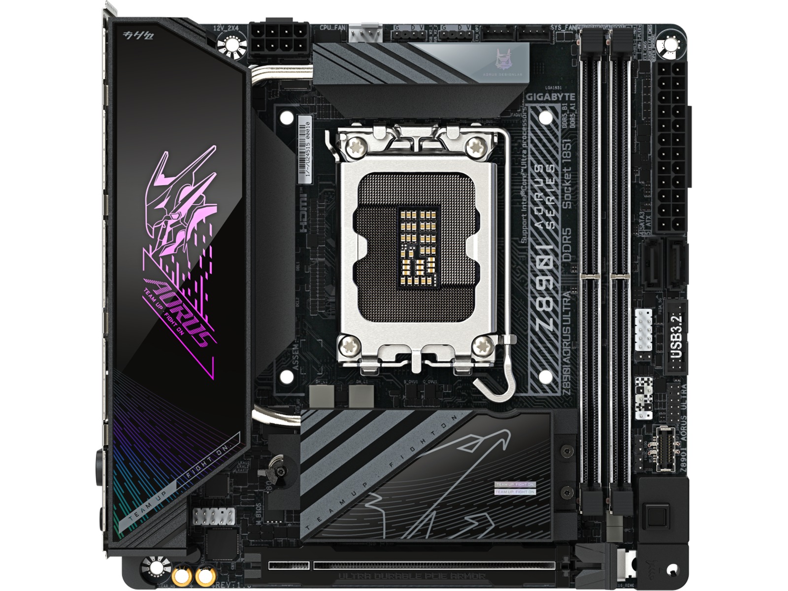 GIGABYTE Z890I AORUS ULTRA Moderkort Intel Socket