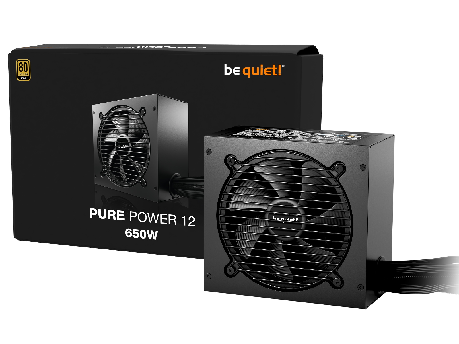 be quiet! PURE POWER 12 650W PSU Nätaggregat