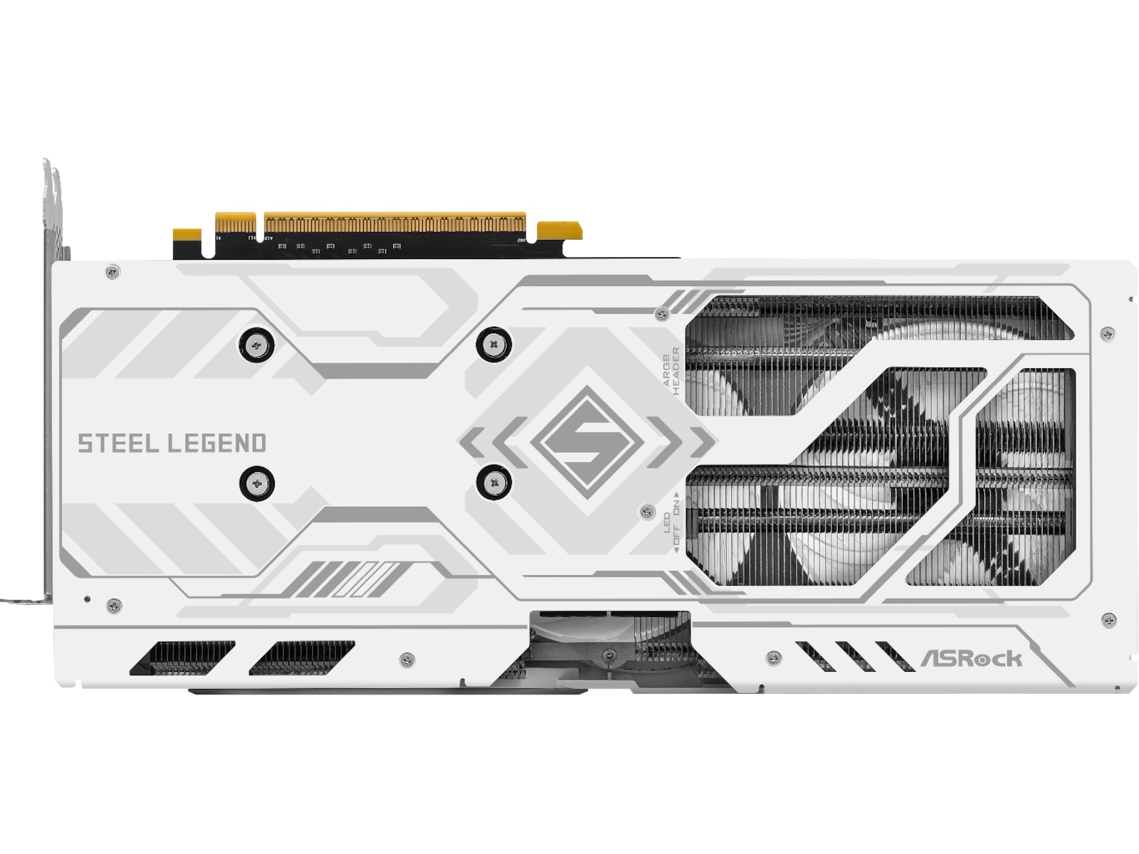 ASRock Intel Arc B580 Steel Legend OC Grafikkort