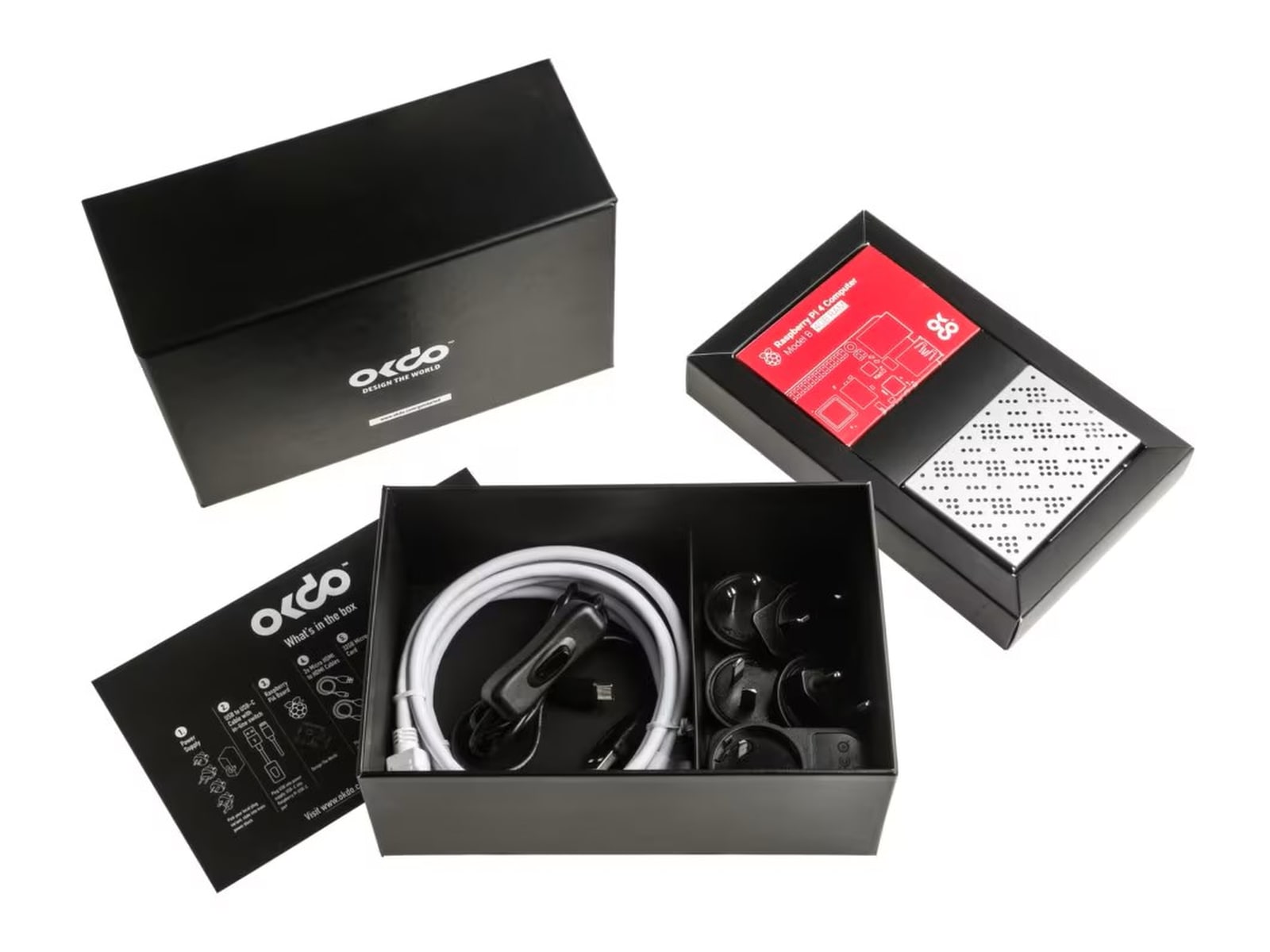 Raspberry PI4 4GB Starter Kit. Barebone