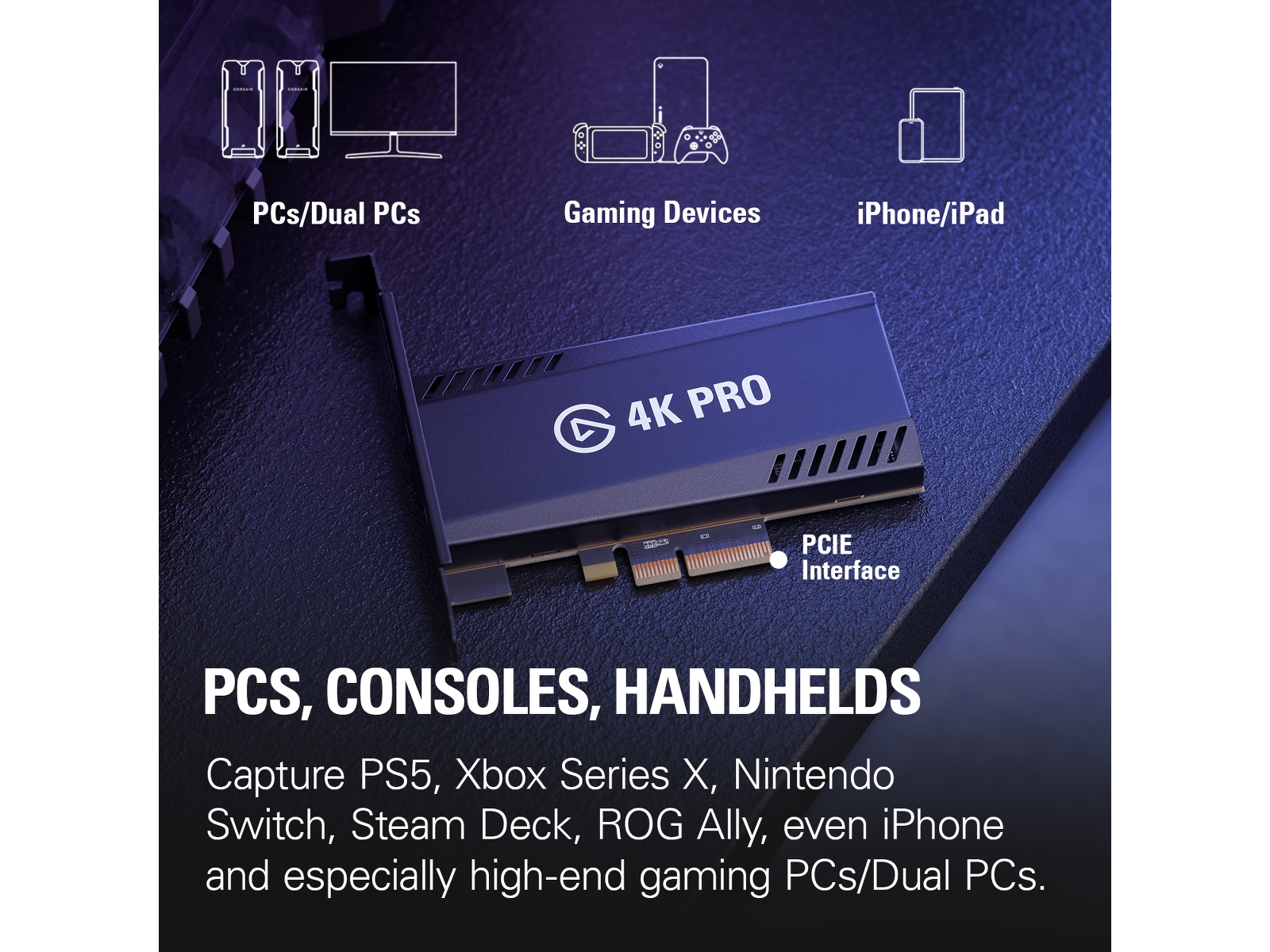 Elgato Game Capture 4K Pro Video & streaming
