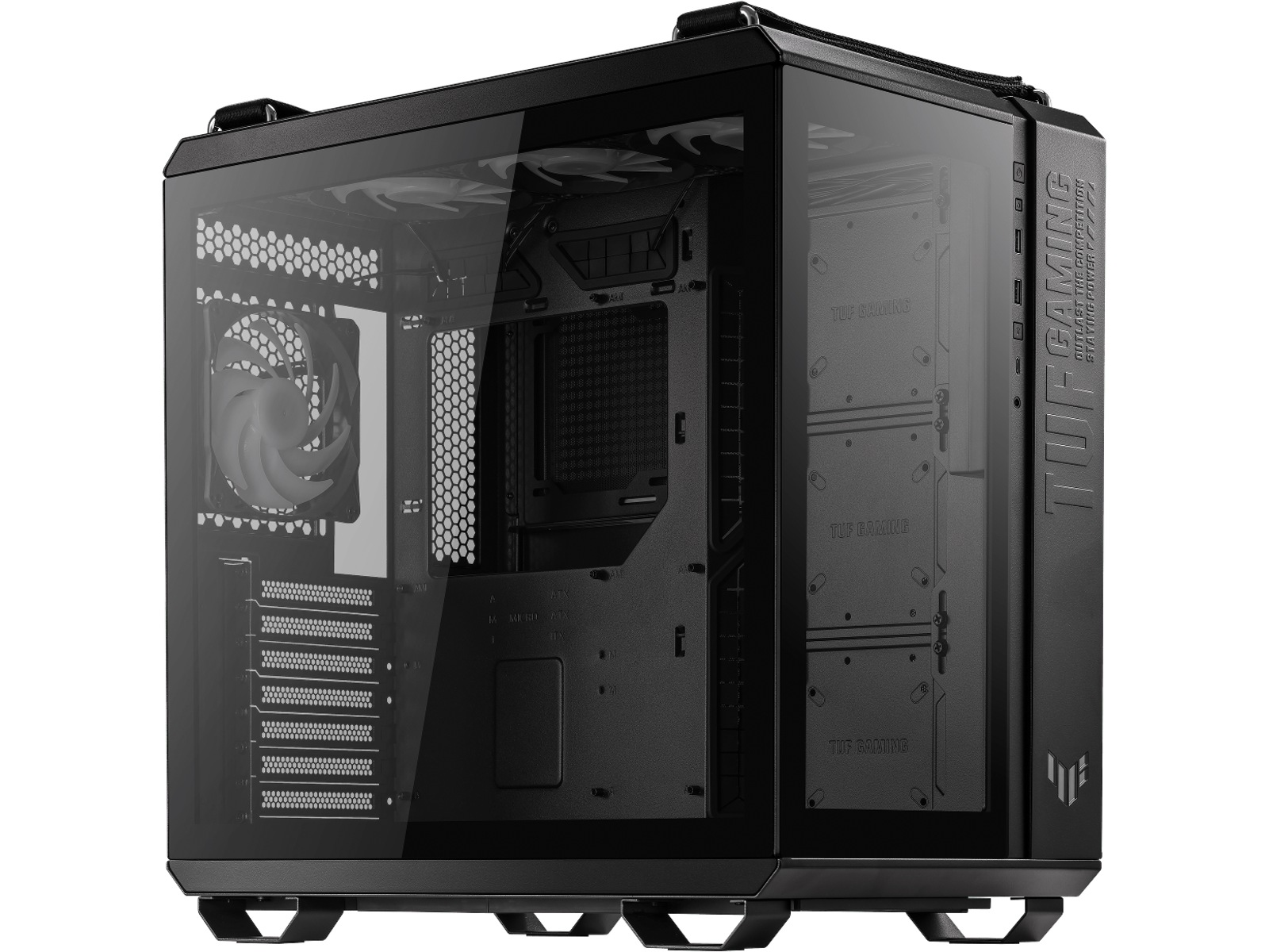 Asus TUF Gaming GT502 Plus TG ARGB Mid Tower (svart) Midi tower