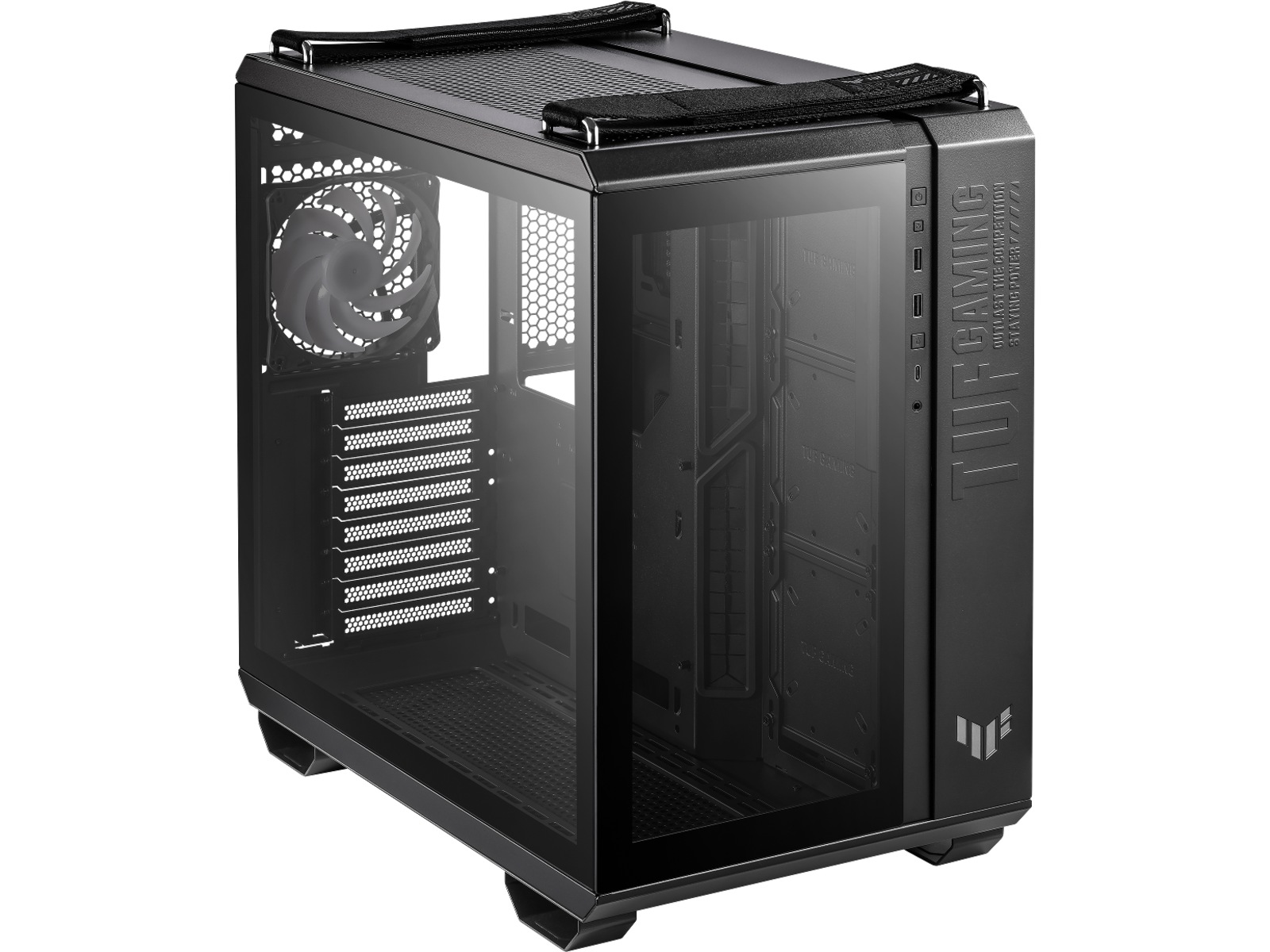 Asus TUF Gaming GT502 Plus TG ARGB Mid Tower (svart) Midi tower