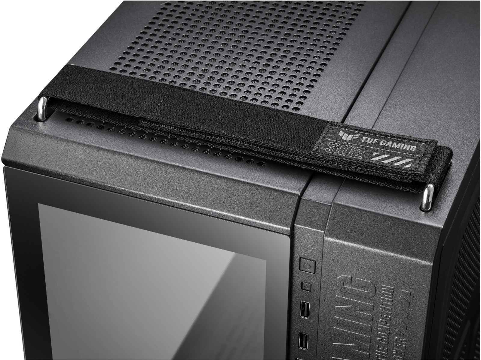 Asus TUF Gaming GT502 Plus TG ARGB Mid Tower (svart) Midi tower