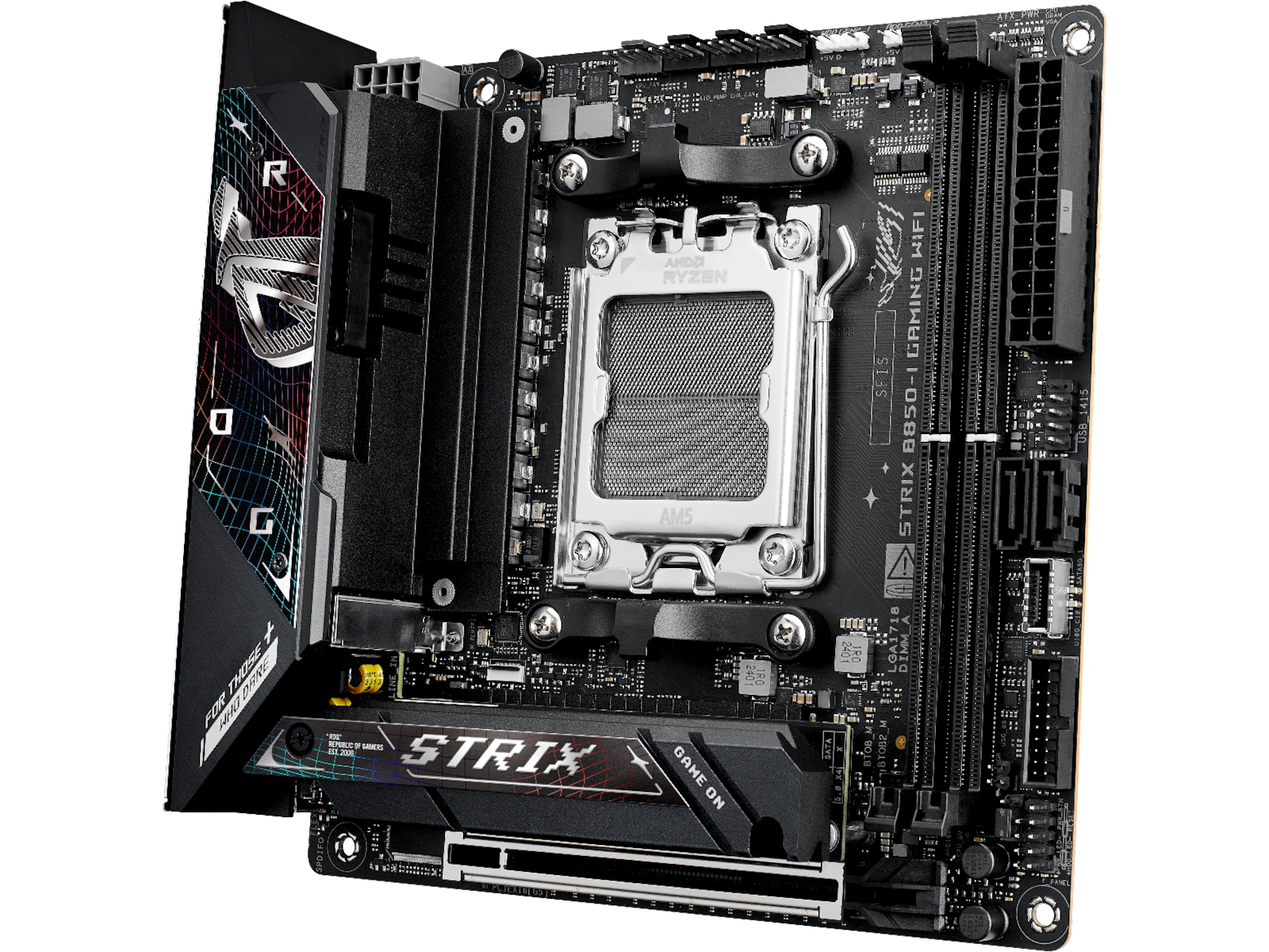 ASUS ROG STRIX B850-I GAMING WIFI Moderkort AMD Socket