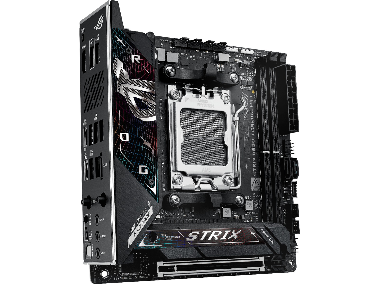 ASUS ROG STRIX B850-I GAMING WIFI Moderkort AMD Socket