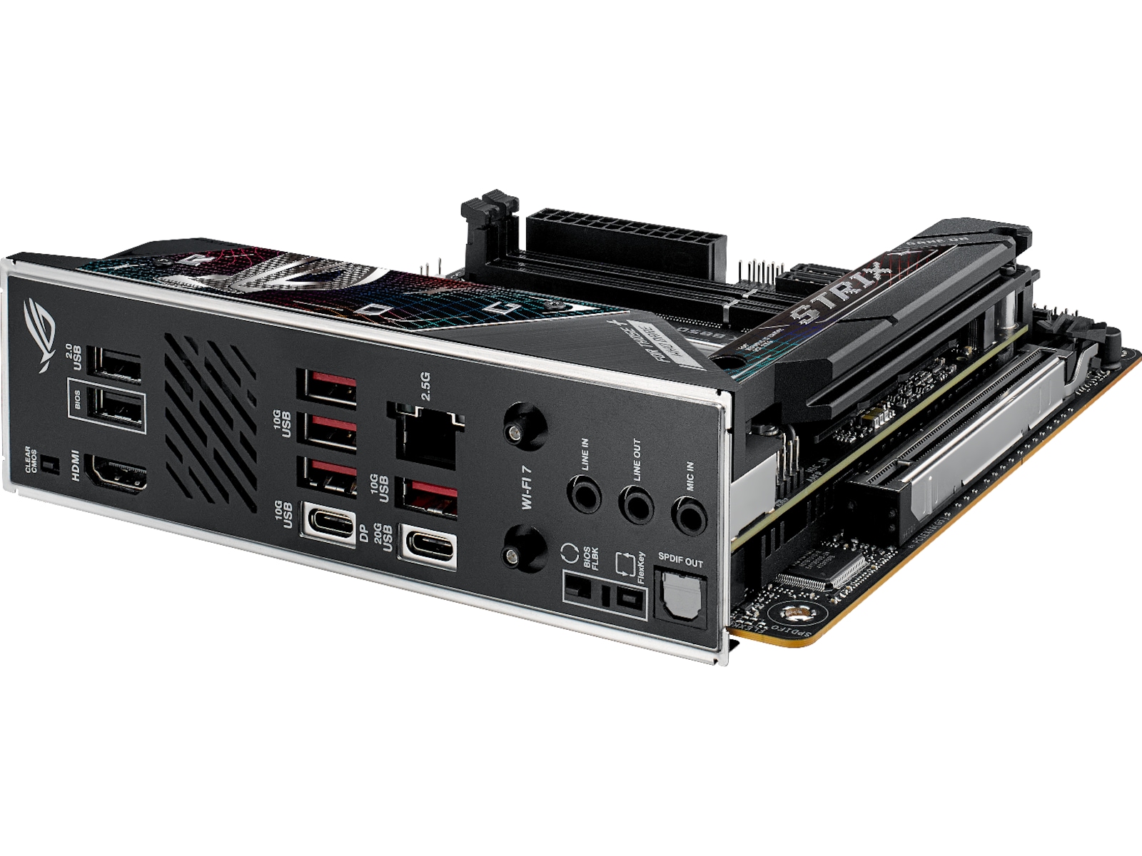ASUS ROG STRIX B850-I GAMING WIFI Moderkort AMD Socket