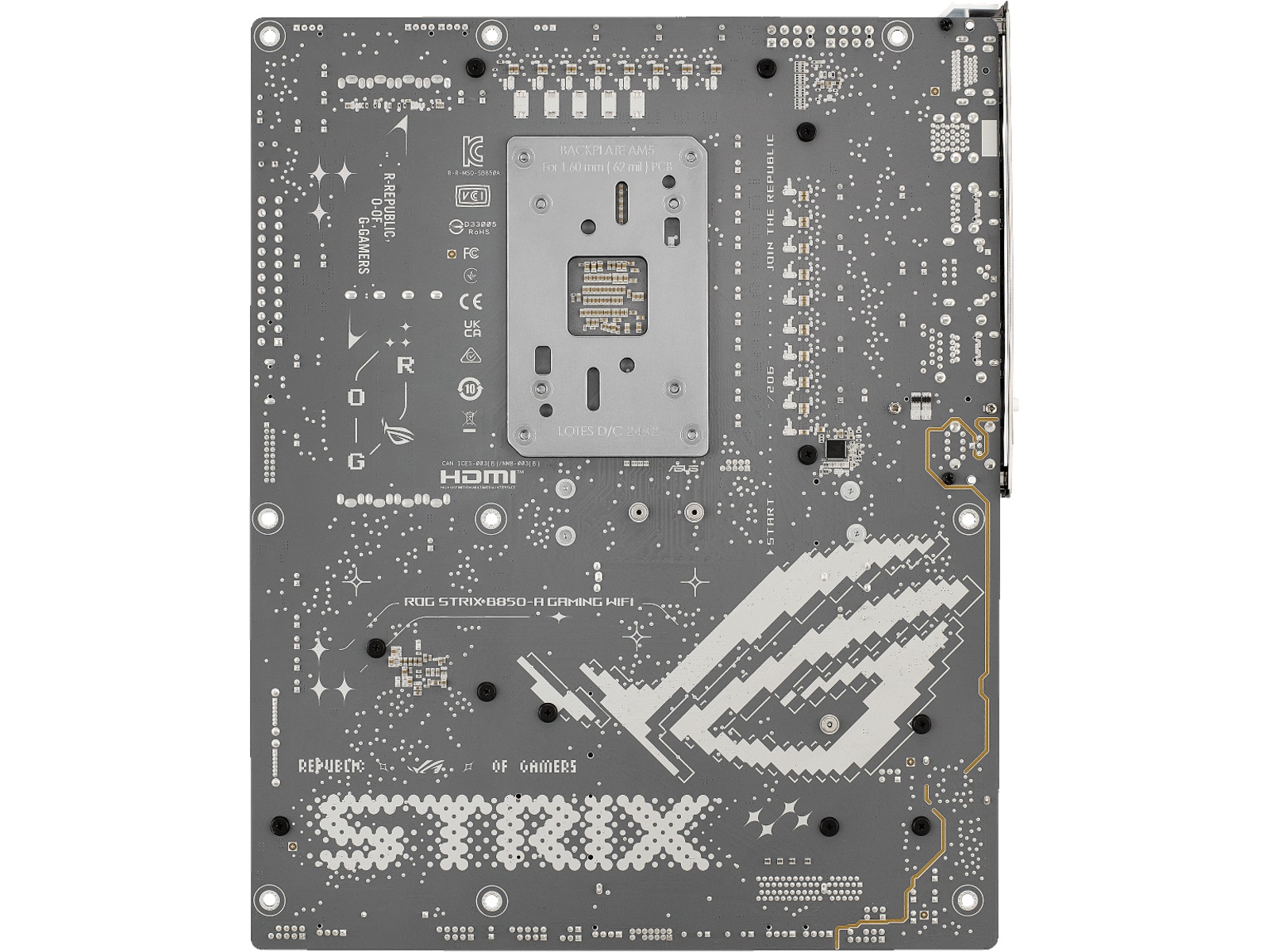 ASUS ROG STRIX B850-A GAMING WIFI Moderkort AMD Socket