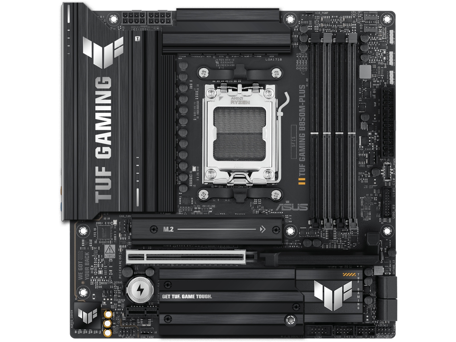 ASUS TUF GAMING B850M-PLUS Moderkort AMD Socket