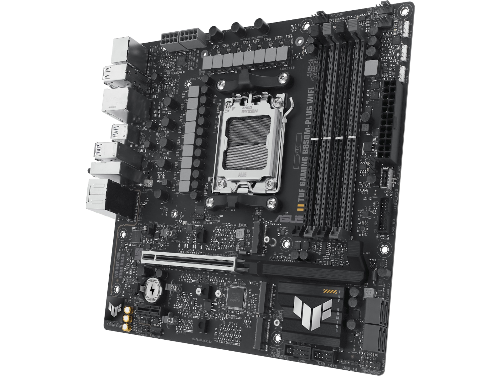 ASUS TUF GAMING B850M-PLUS WIFI Moderkort AMD Socket
