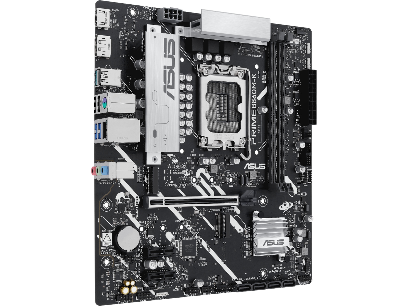 ASUS PRIME B860M-K Moderkort Intel Socket