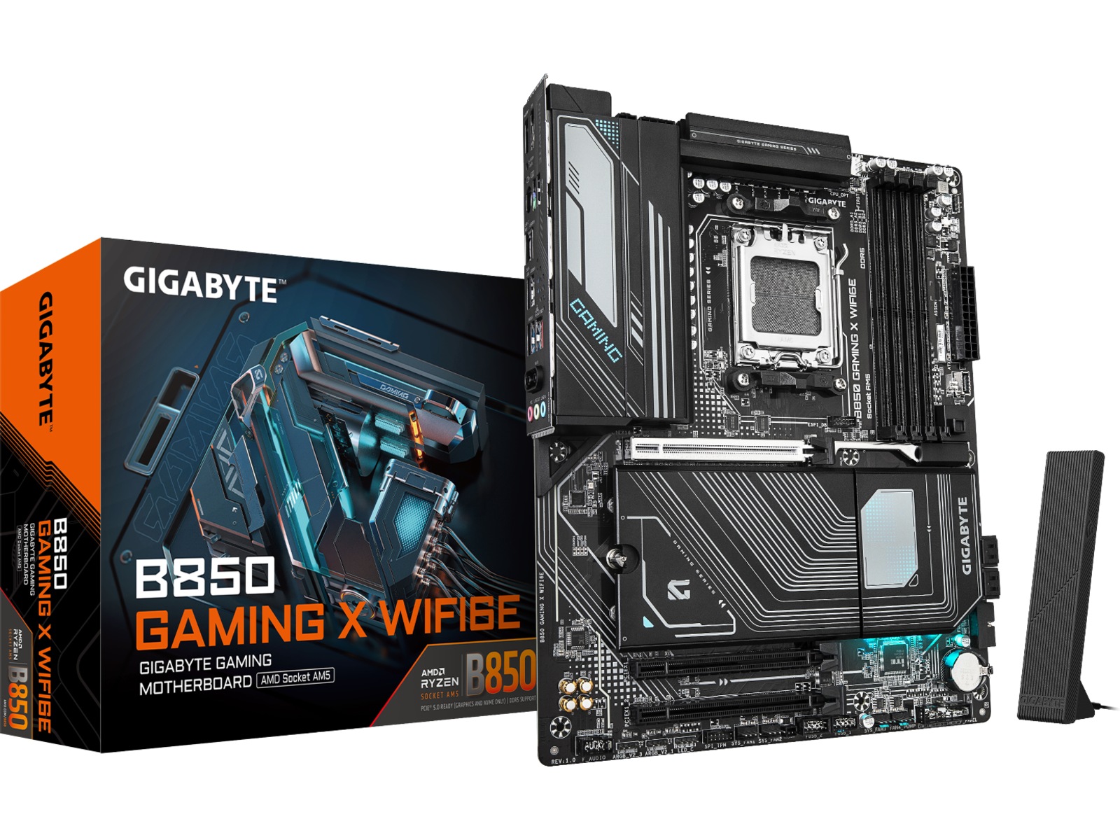 Gigabyte B850 GAMING X WIFI6E Moderkort AMD Socket