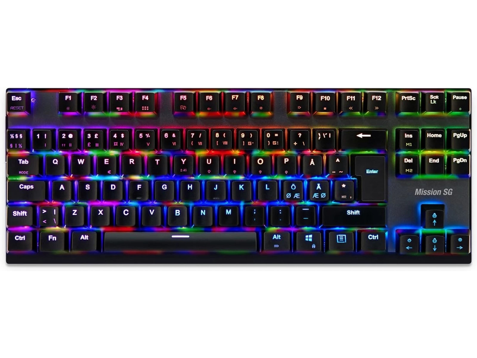Mission SG GGKW 2.0 TKL trådlöst gamingtangentbord Gamingtangentbord