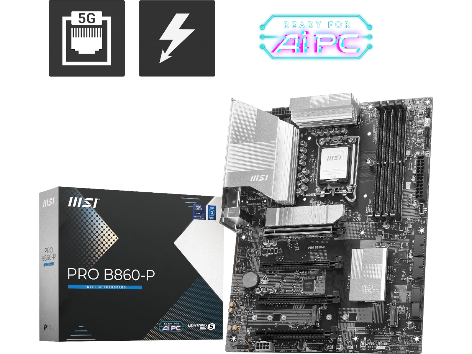 MSI PRO B860-P Moderkort AMD Socket