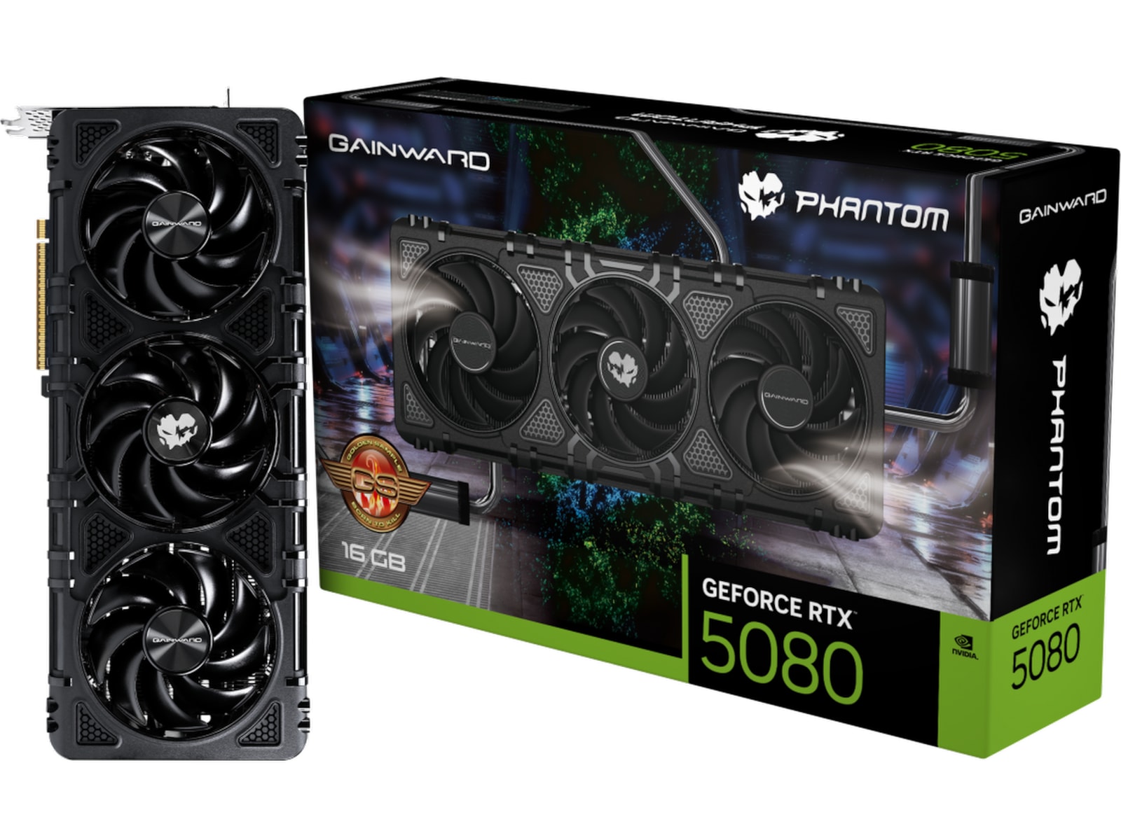 Gainward GeForce RTX 5080 Phantom GS Grafikkort