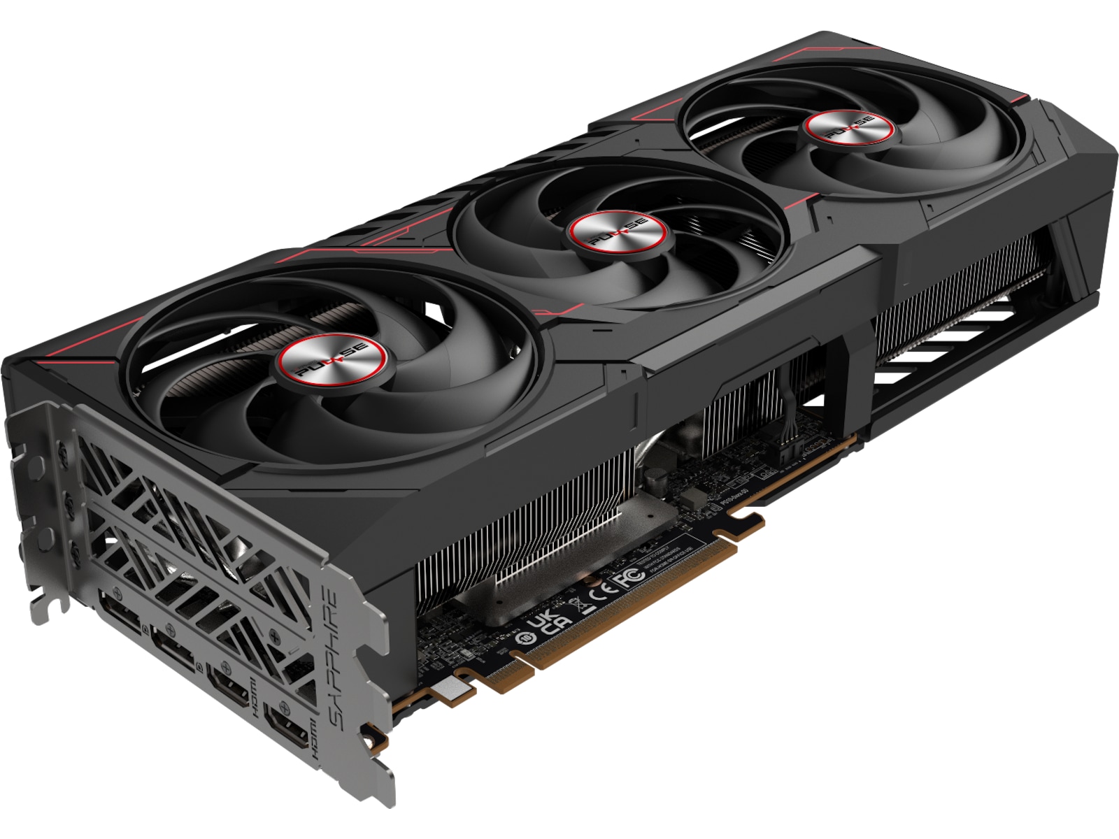Sapphire PULSE AMD Radeon RX 9070 XT Gaming Grafikkort