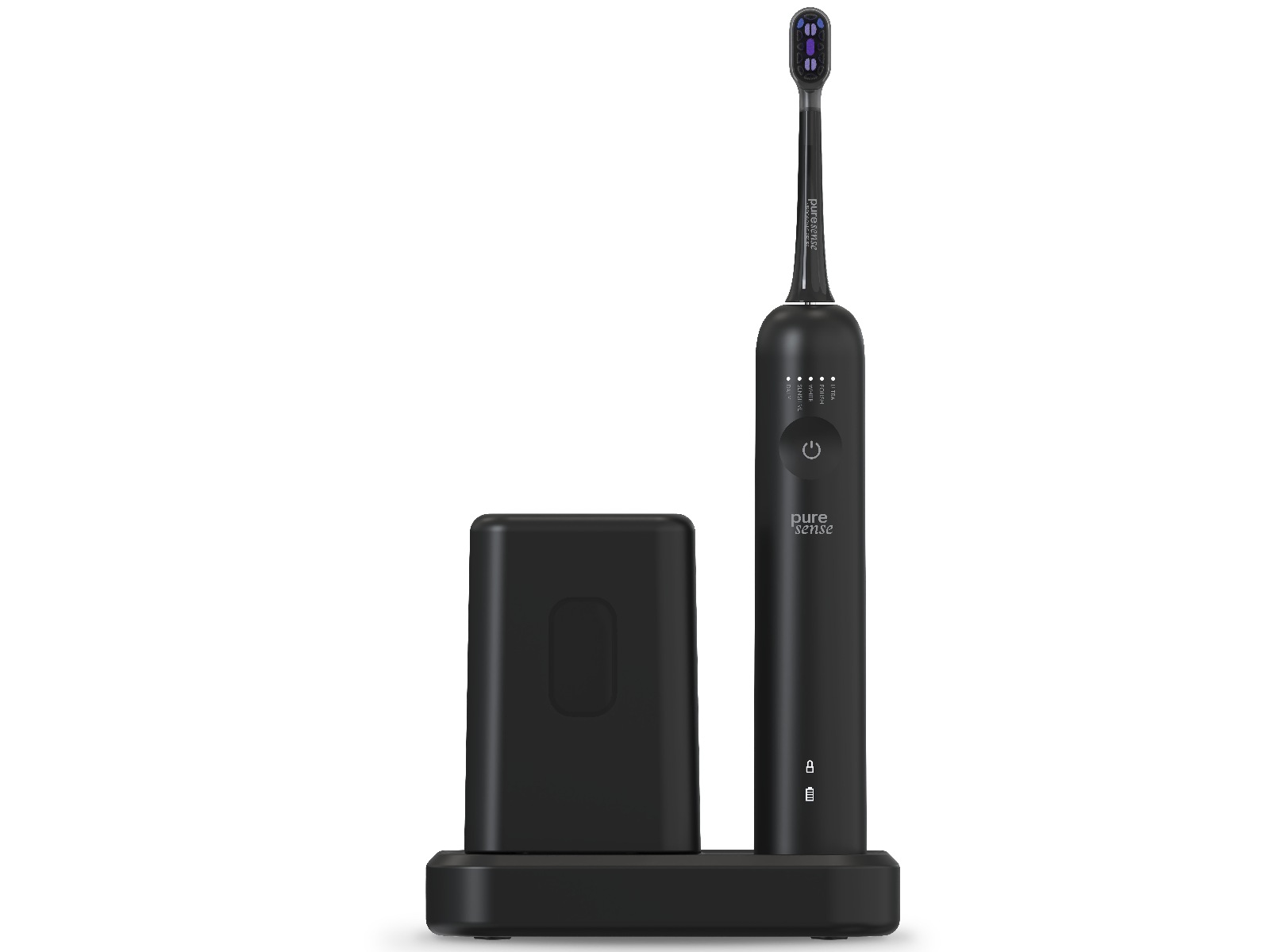 Puresense Dental C Vibrosonic Enhanced Bundle (svart) Eltandborste