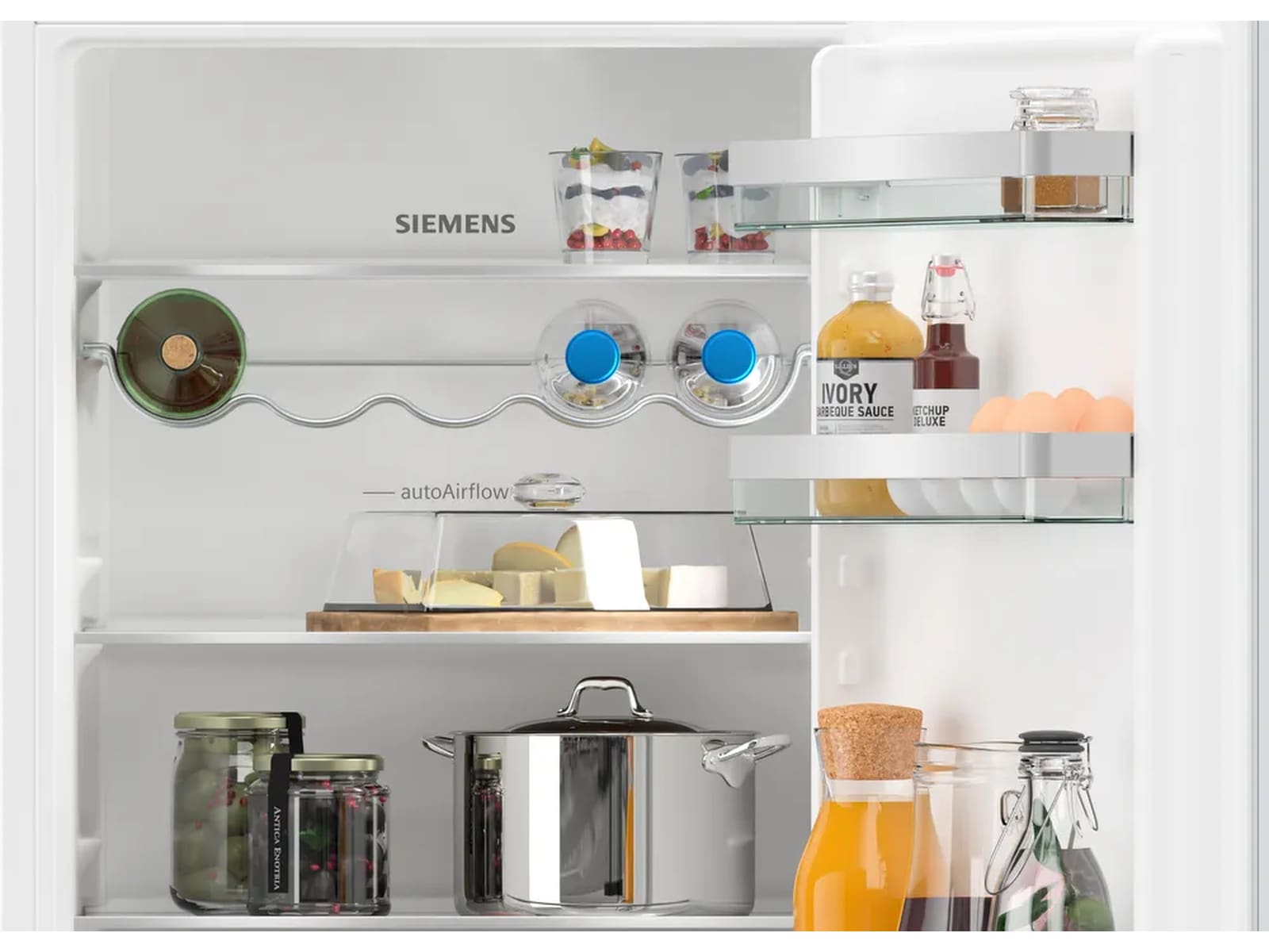 Siemens KI86NVSE0 IQ300 Integrert kyl/frys Kyl & frys kombiskåp