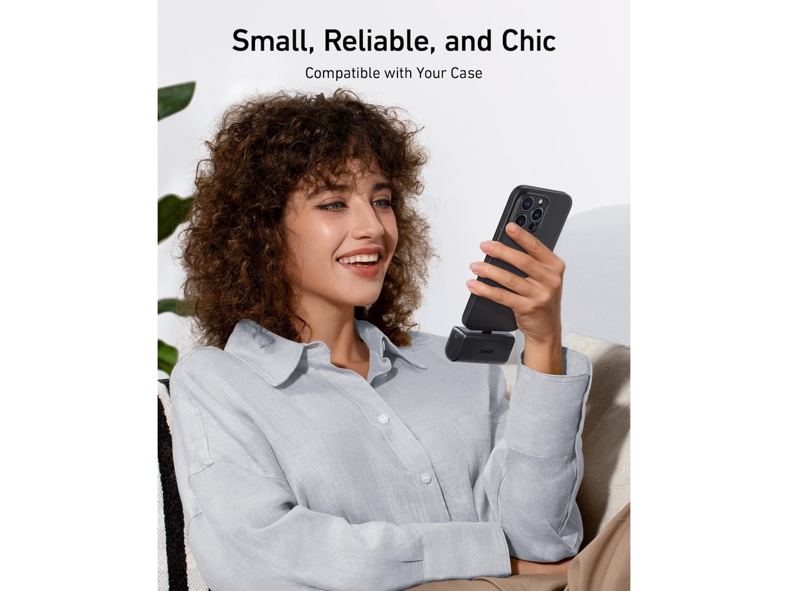 Anker Nano Powerbank 5000mAh (svart) Powerbank