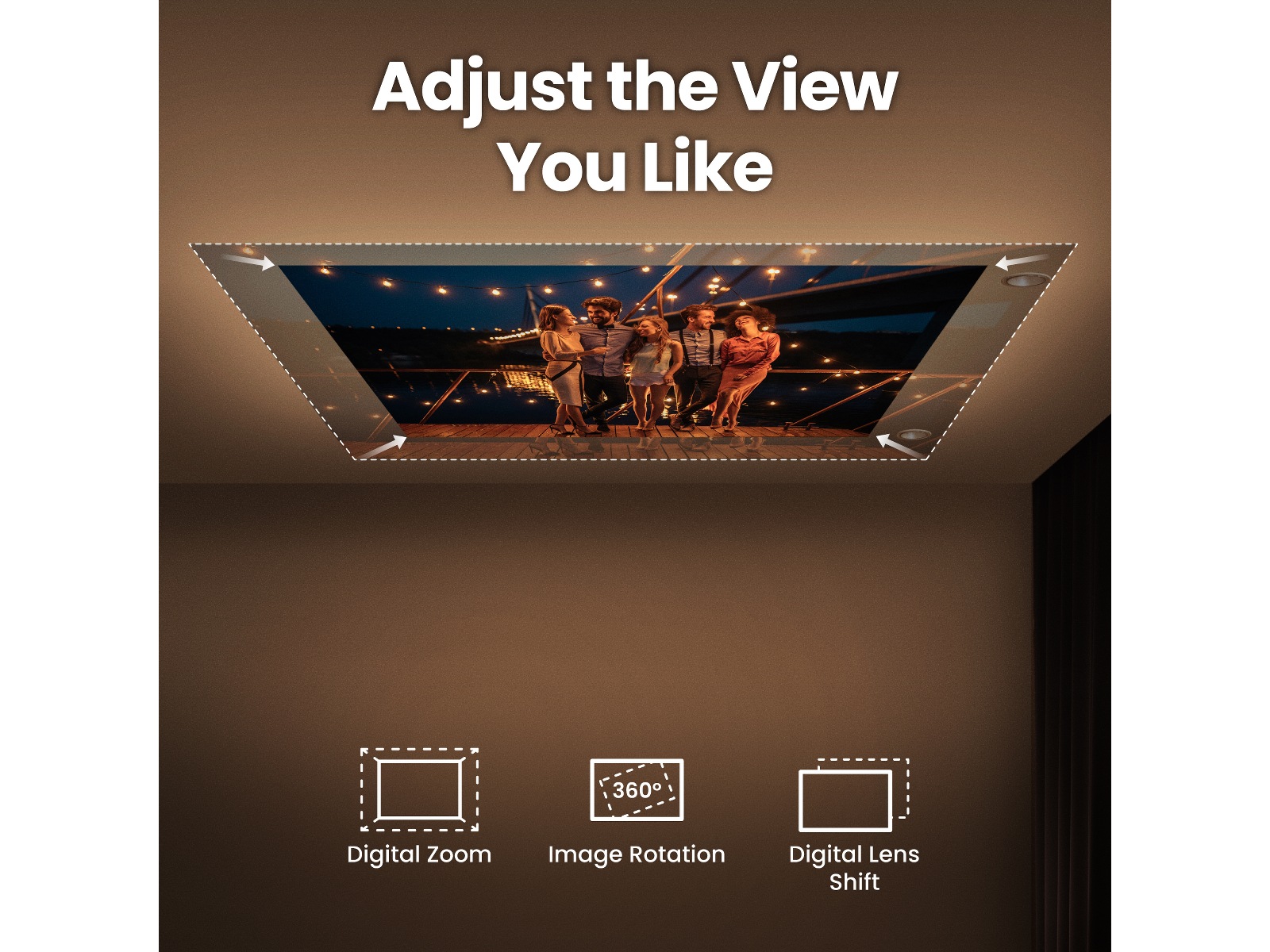 BenQ GV50 bärbar projektor -B-Grade Demo TV/projektorer