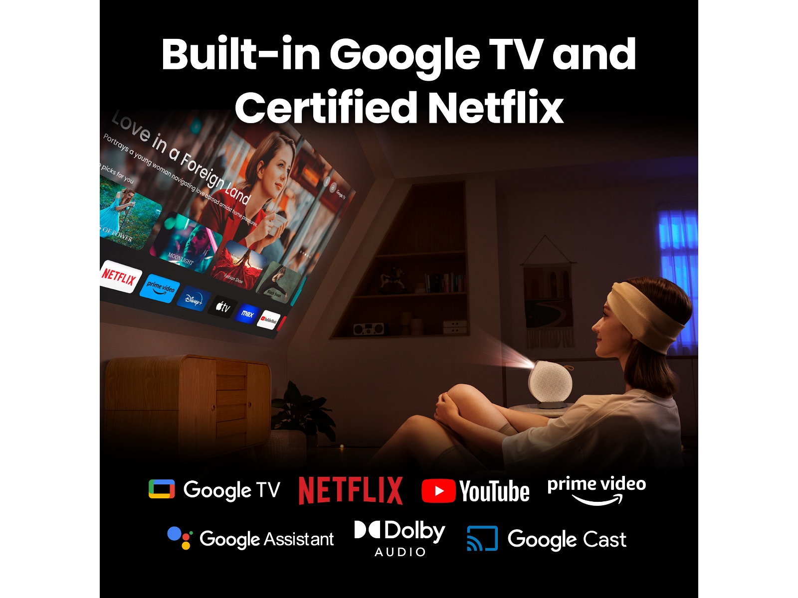 BenQ GV50 bärbar projektor -B-Grade Demo TV/projektorer