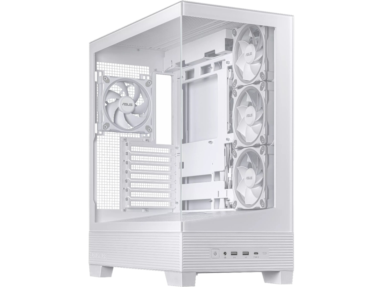 Asus A31 PLUS ARGB Mid Tower (vit) Midi tower