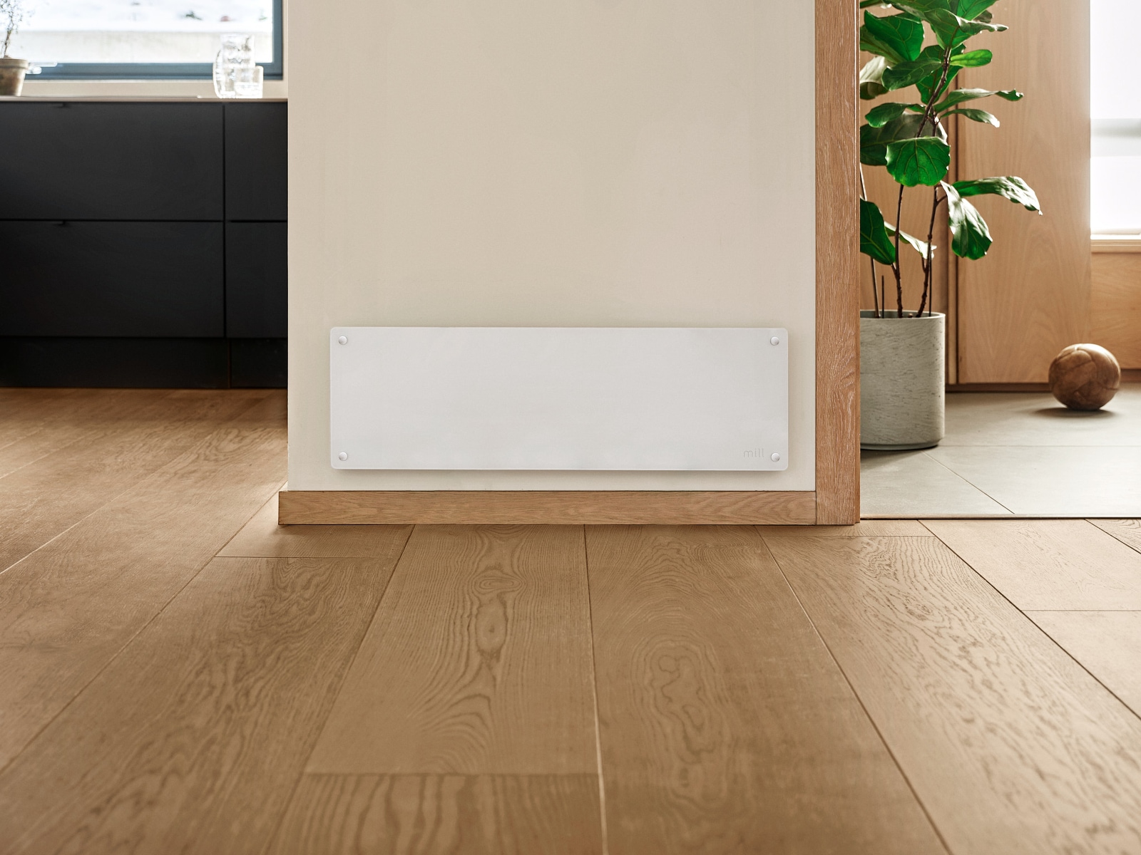 Mill Glass Smart WiFi Gen 4 panellist 500W Panelelement