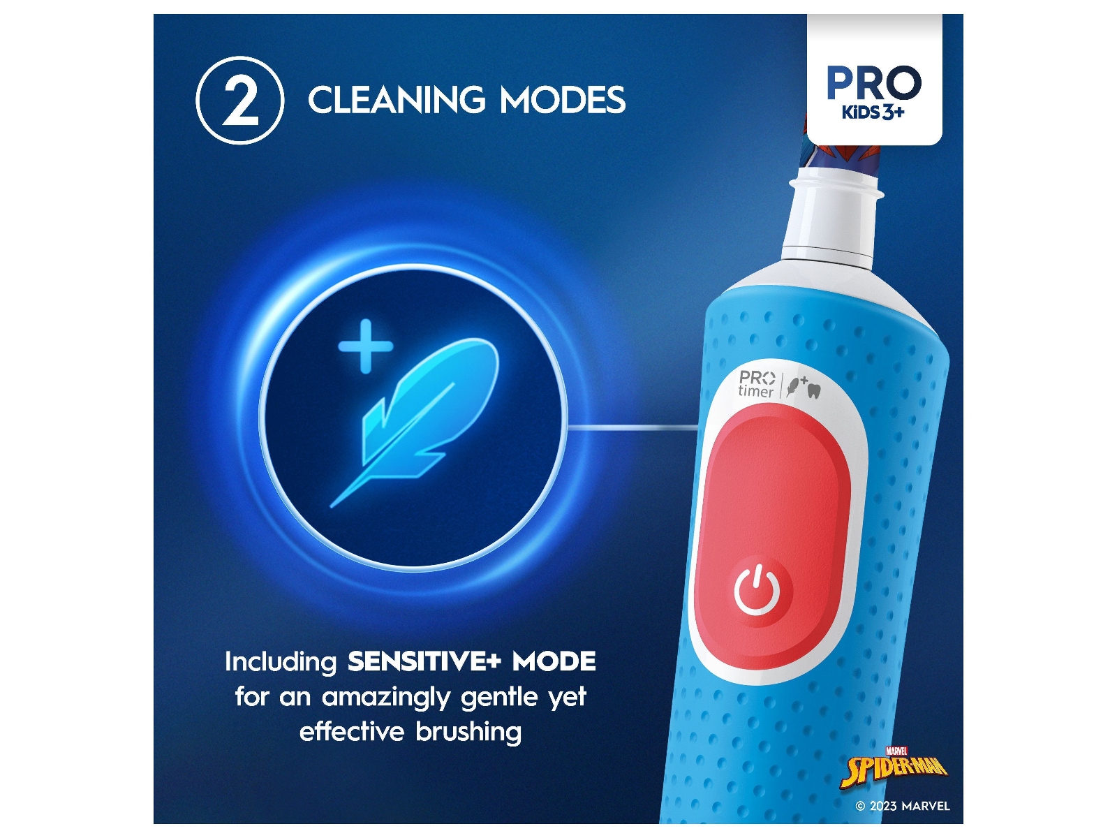 ORAL-B Vitality Pro Kids Elektrisk tandborste (Spiderman) Eltandborste