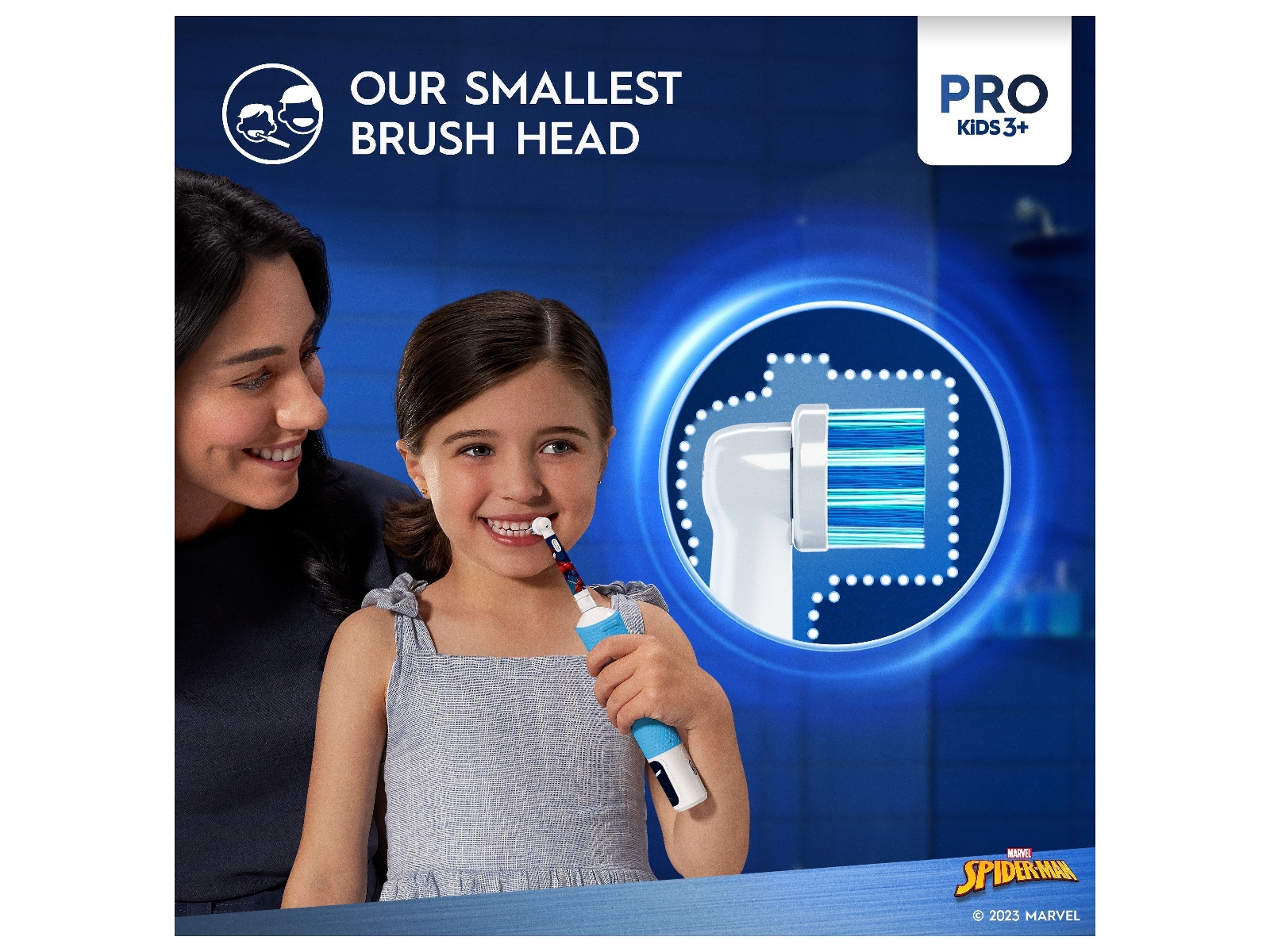 ORAL-B Vitality Pro Kids Elektrisk tandborste (Spiderman) Eltandborste