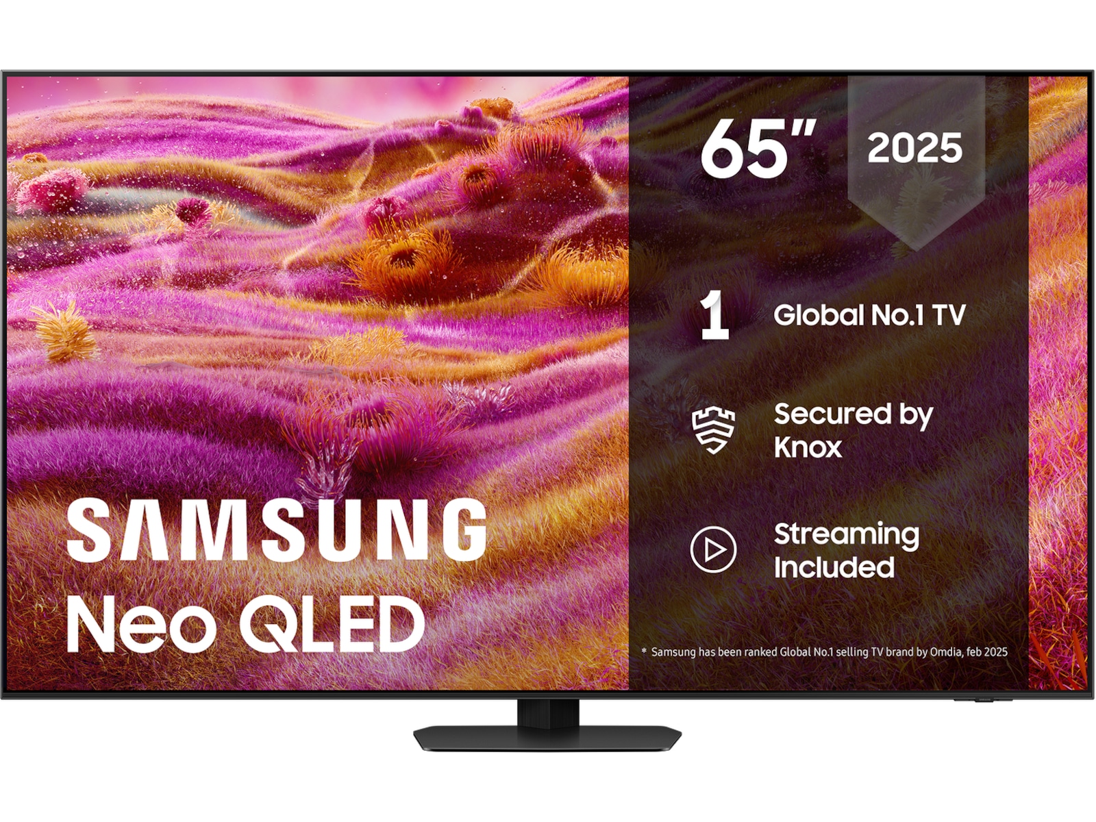 Samsung 65" QN90F Neo QLED 4K Mini LED Smart TV (2025) 60 - 69 tums TV
