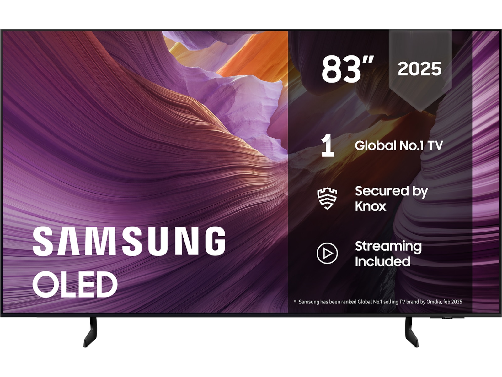 Samsung 83" S85F OLED 4K Smart TV (2025) Över 80 tums TV