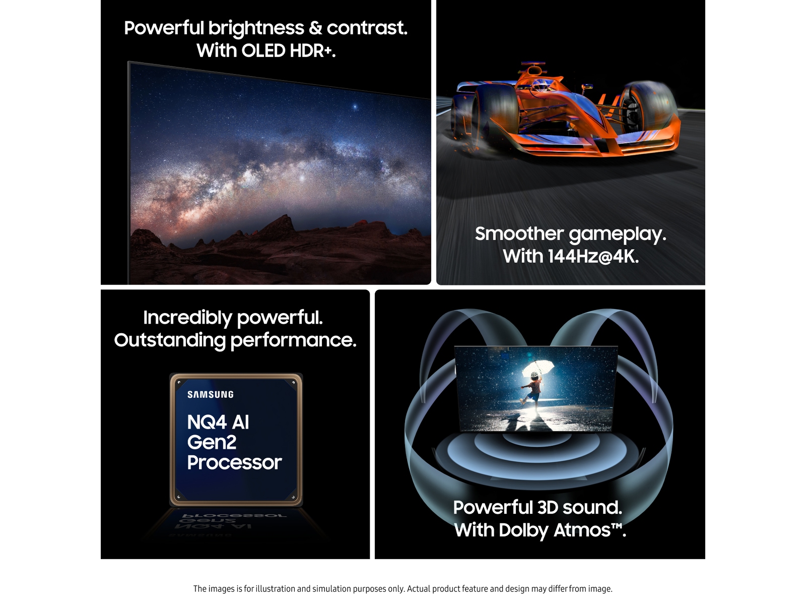 Samsung 55" S90F OLED 4K Smart TV (2025) 50 - 59 tums TV