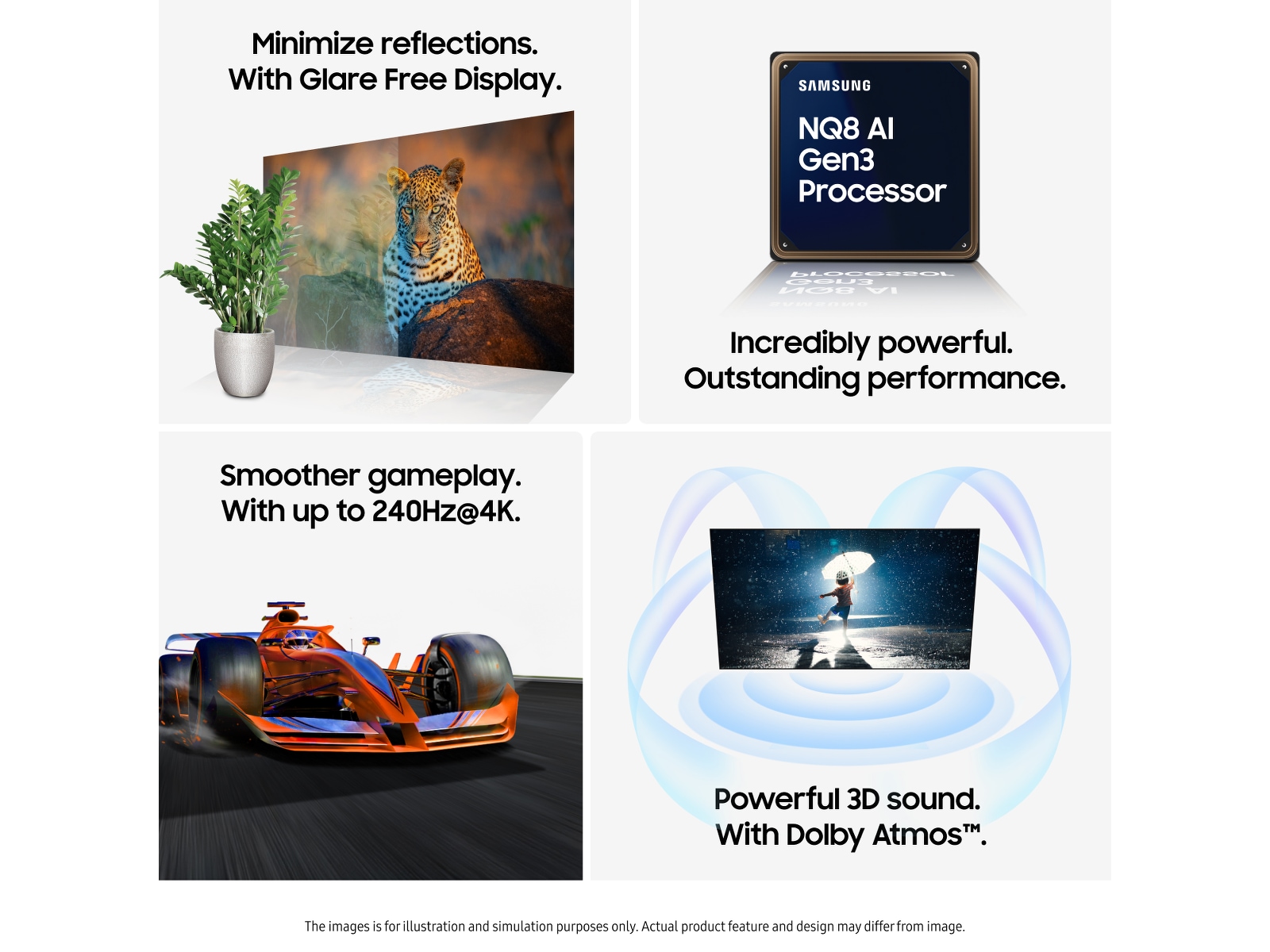 Samsung 98" QN990F Neo QLED 8K Mini LED Smart TV (2025) Över 80 tums TV