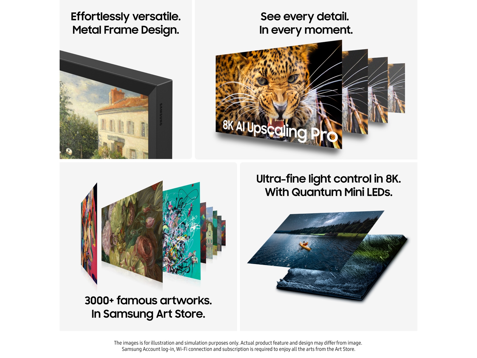 Samsung 85" QN900F Neo QLED 8K Mini LED  Smart TV (2025) Över 80 tums TV