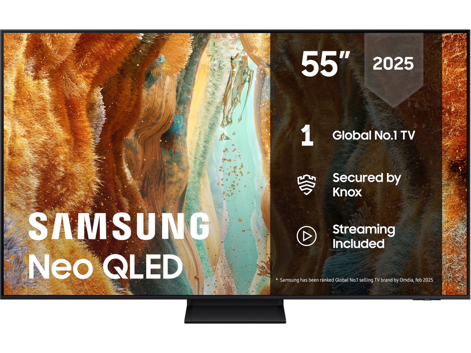 Samsung 55" QN70F Neo QLED 4K Mini LED Smart TV (2025) 50 - 59 tums TV