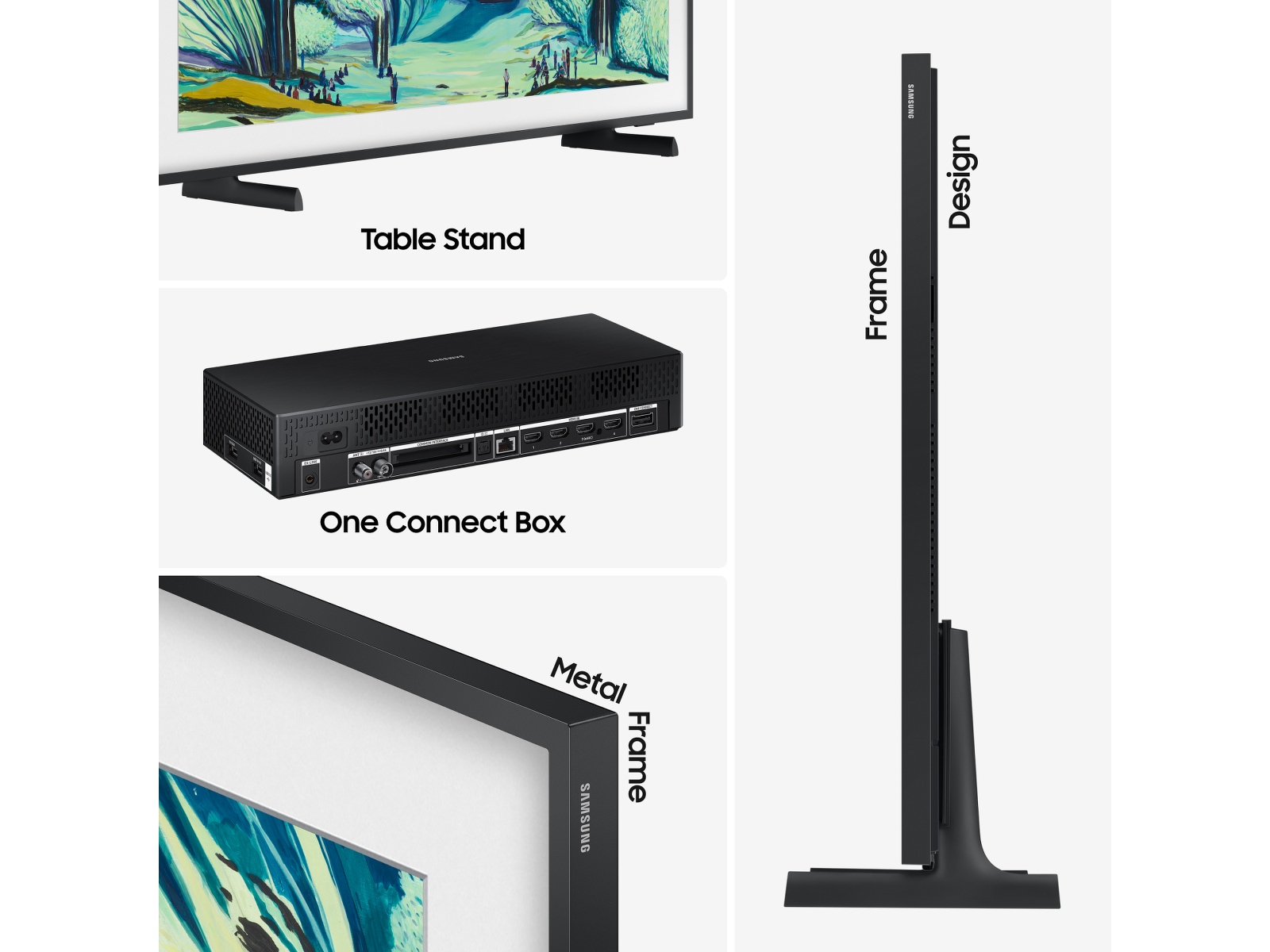 Samsung 43" The Frame LS03FA QLED 4K Smart TV (2025) 20 - 49 tums TV