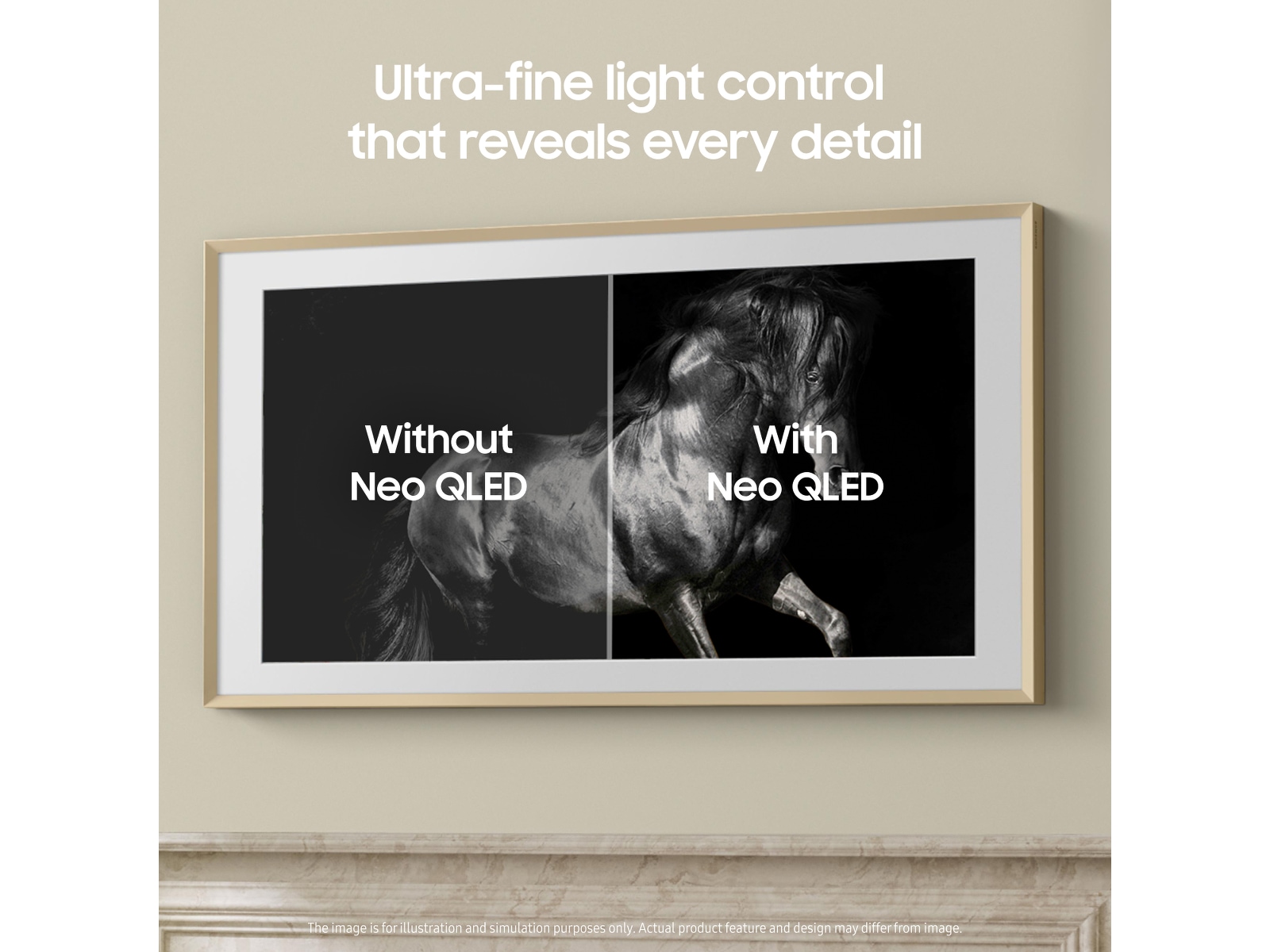 Samsung 65" The Frame Pro LS03FW Neo QLED 4K Smart TV (2025) 60 - 69 tums TV