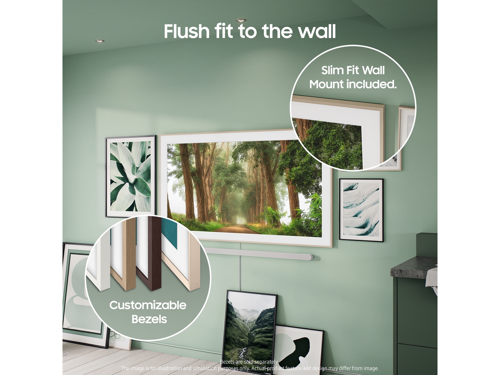 Samsung 75" The Frame Pro LS03FW Neo QLED 4K Smart TV (2025) 70 - 79 tums TV