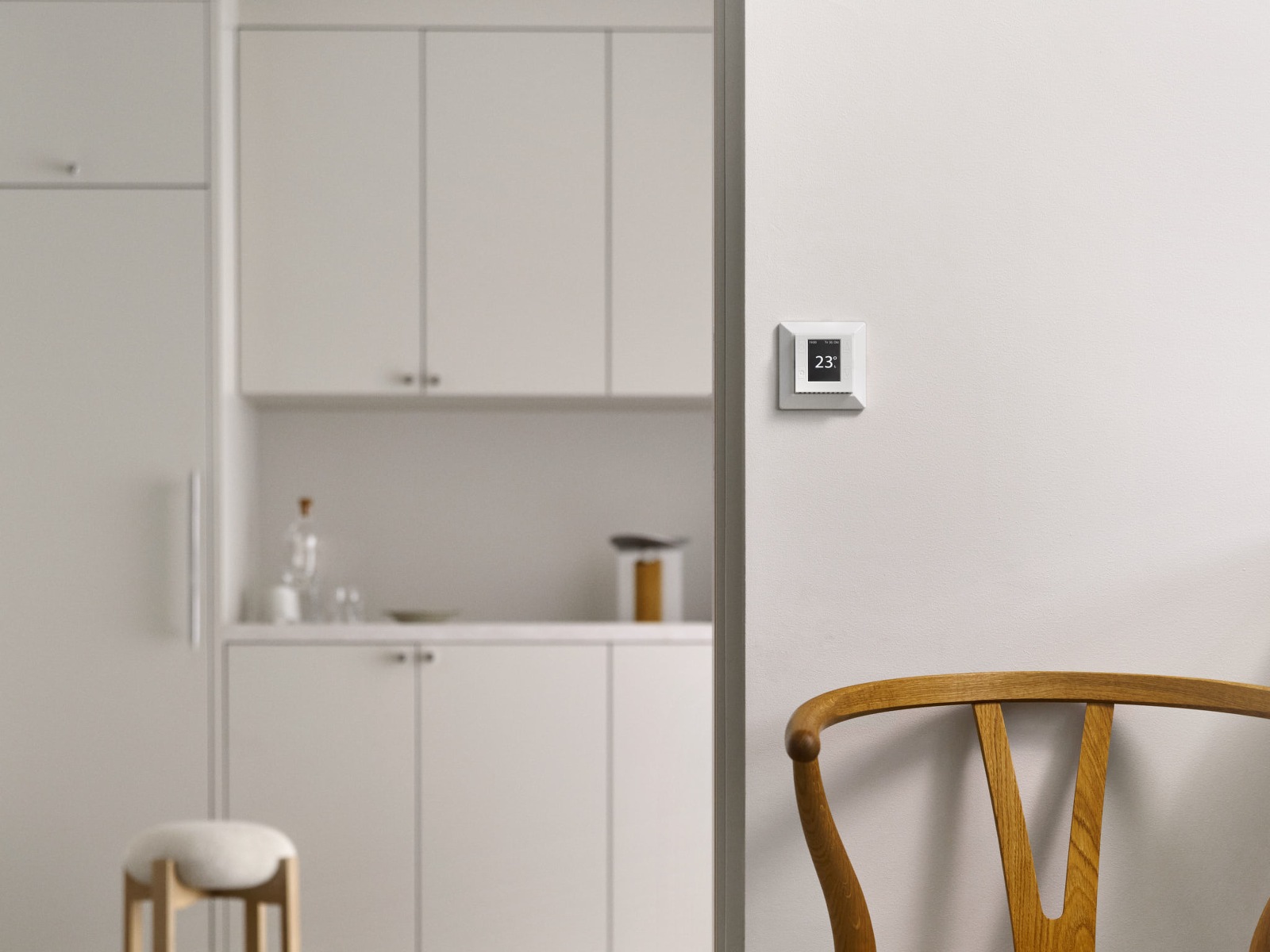 Mill Smart WiFi Golvtermostat (matt vit) Tillbehör till värme
