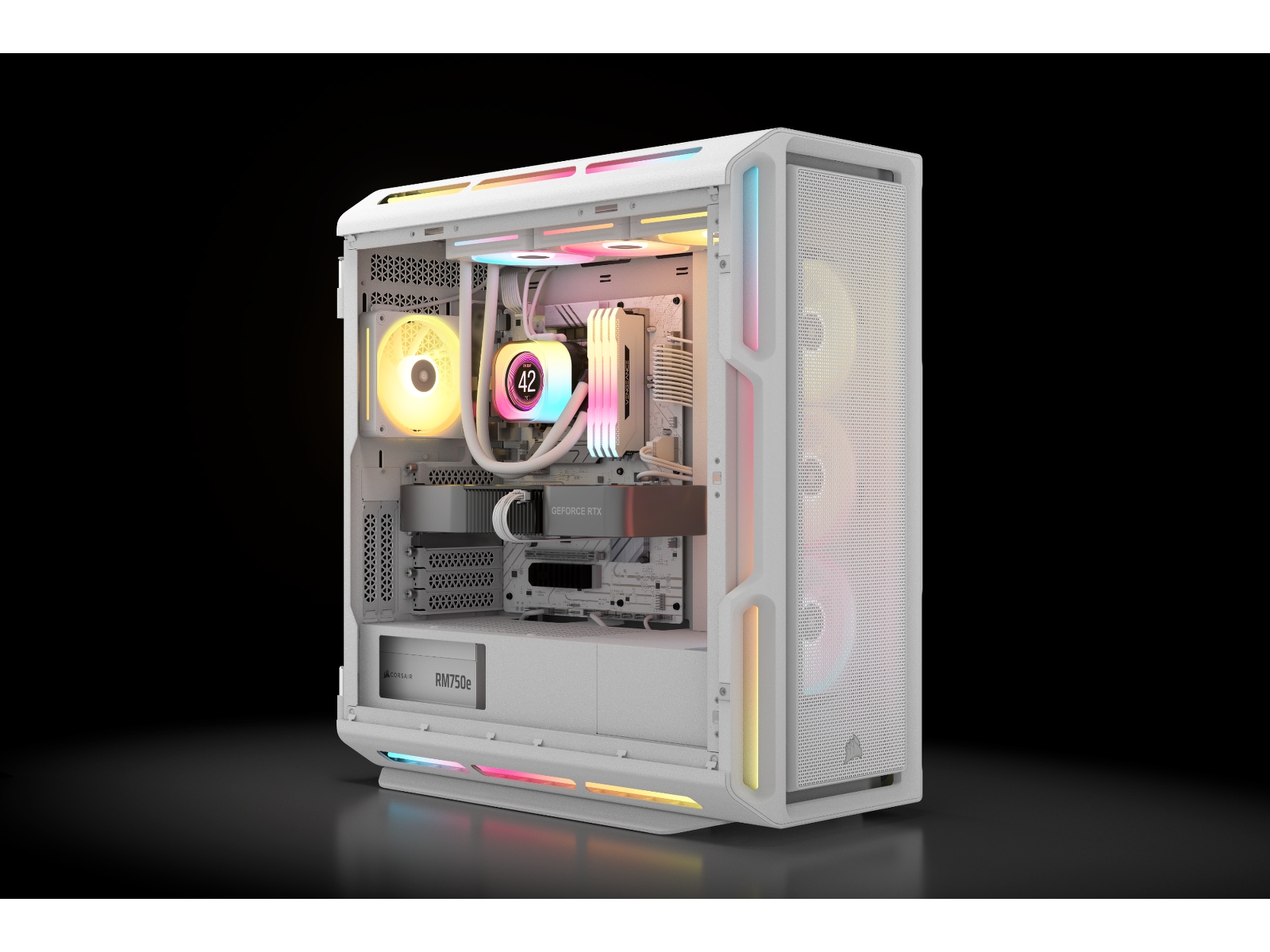 Corsair RMe Series RM750e PSU (vit) Nätaggregat