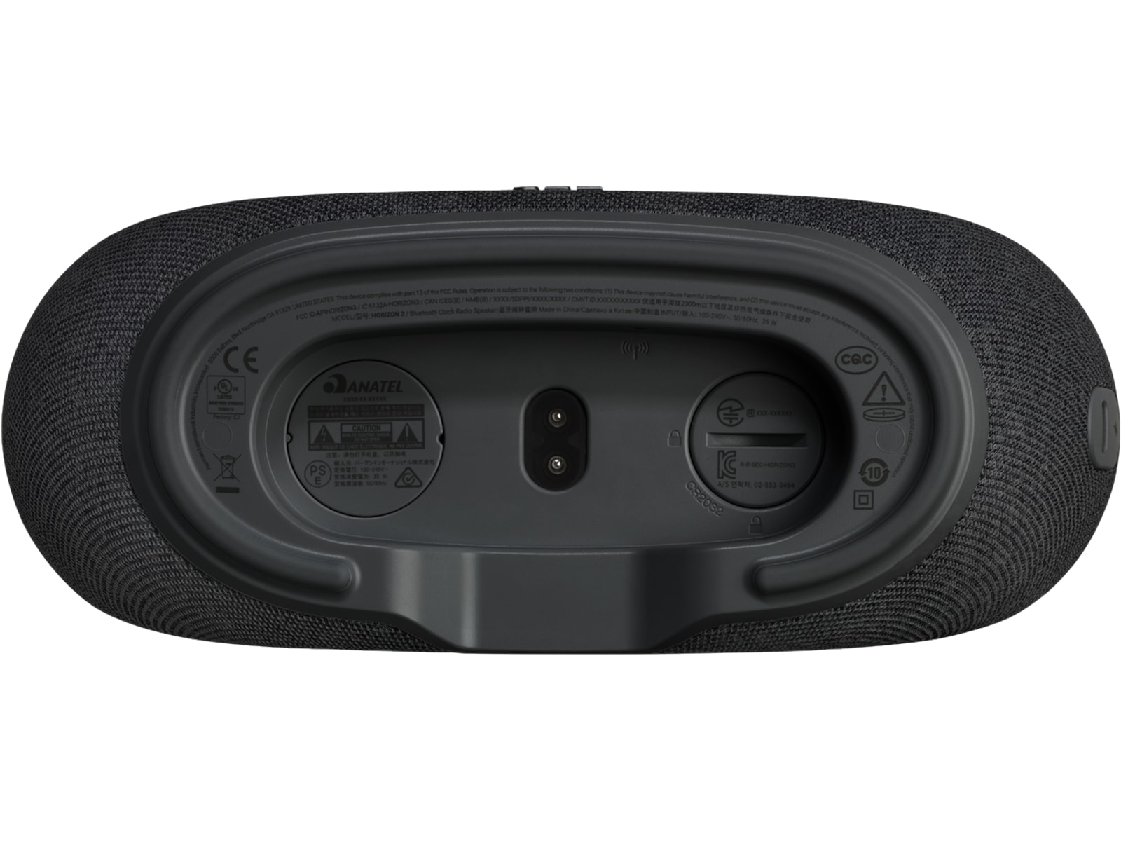 JBL Horizon 3 FM klockradio (svart) Trådlös / Bluetooth högtalare