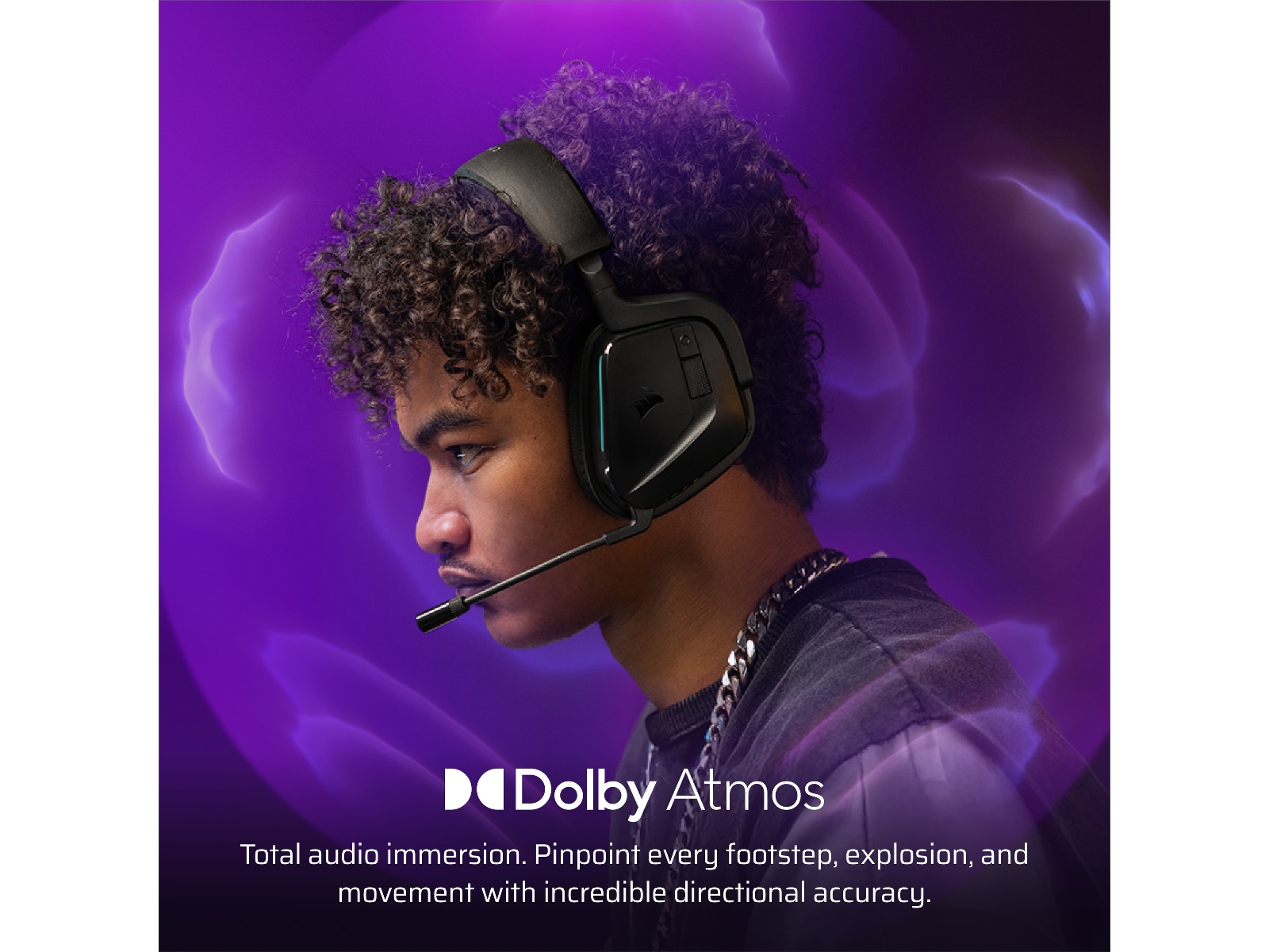 Corsair Void Wireless V2 trådlöst headset (carbon) Gamingheadset