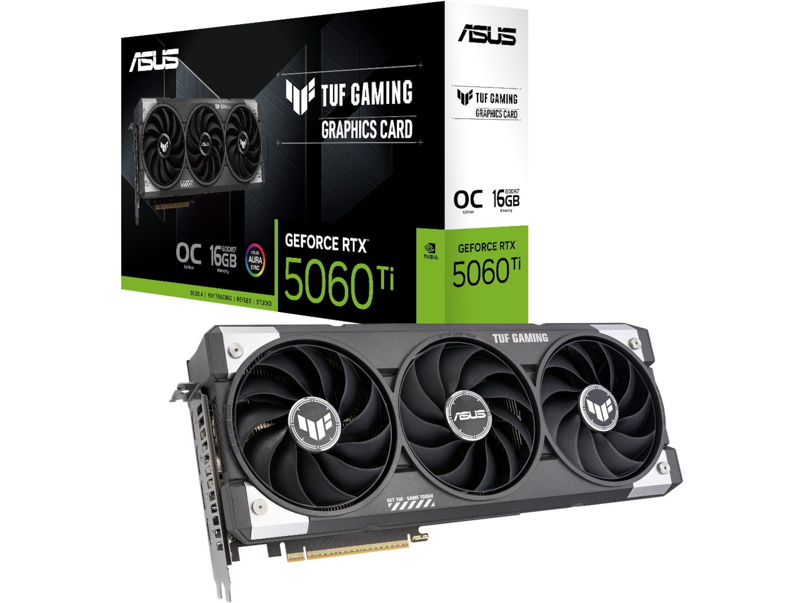 Asus TUF GeForce RTX 5060 Ti GAMING OC Grafikkort