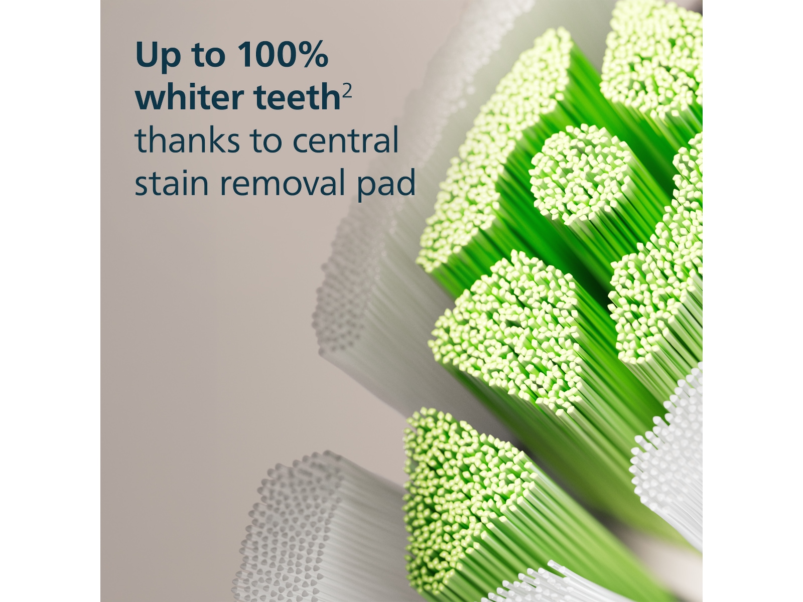 Philips Sonicare W2 Optimal White borsthuvuden (4 pack, vit) Tandborsthuvud