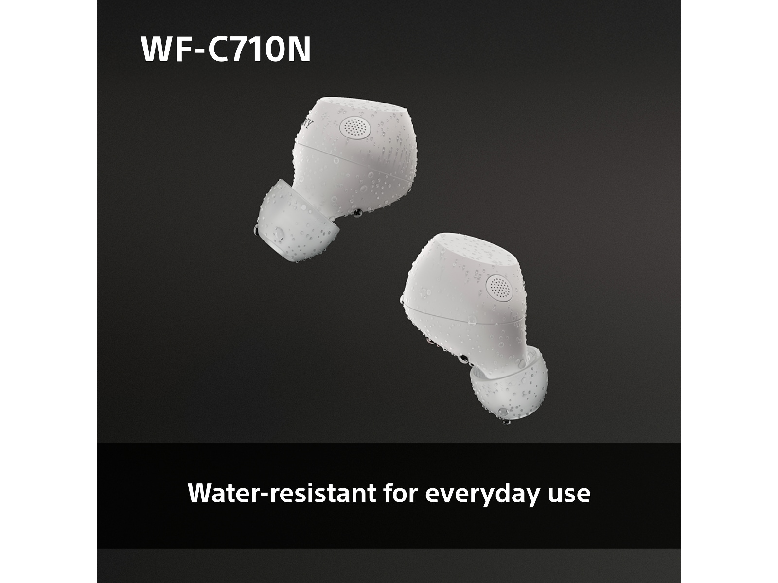 Sony WF-C710N  trådlösa hörlurar, In-ear med mikrofon (vit) In-ear hörlurar